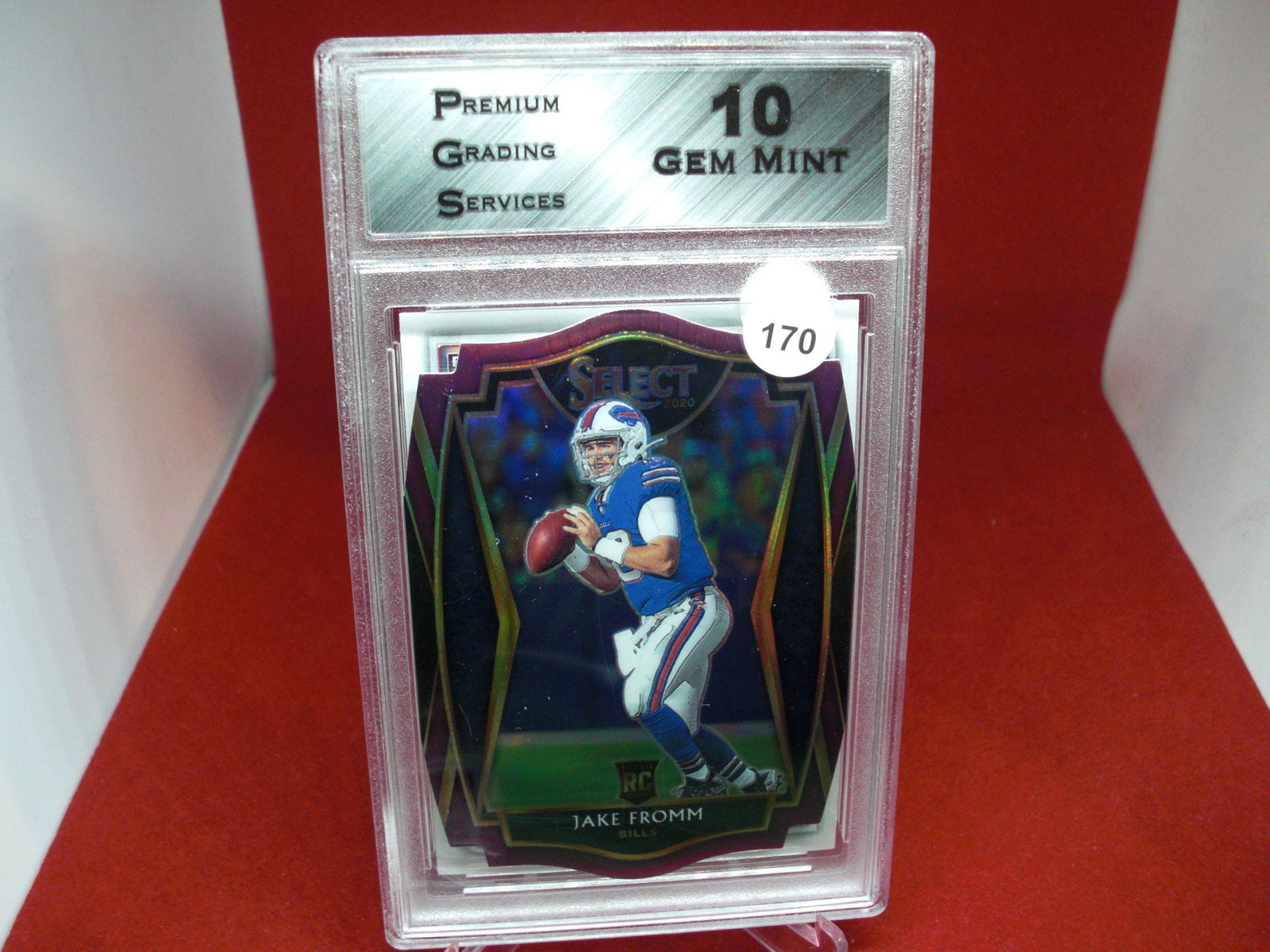 PGS gem 10 jake fromm purple diecut rc (1 of 1)