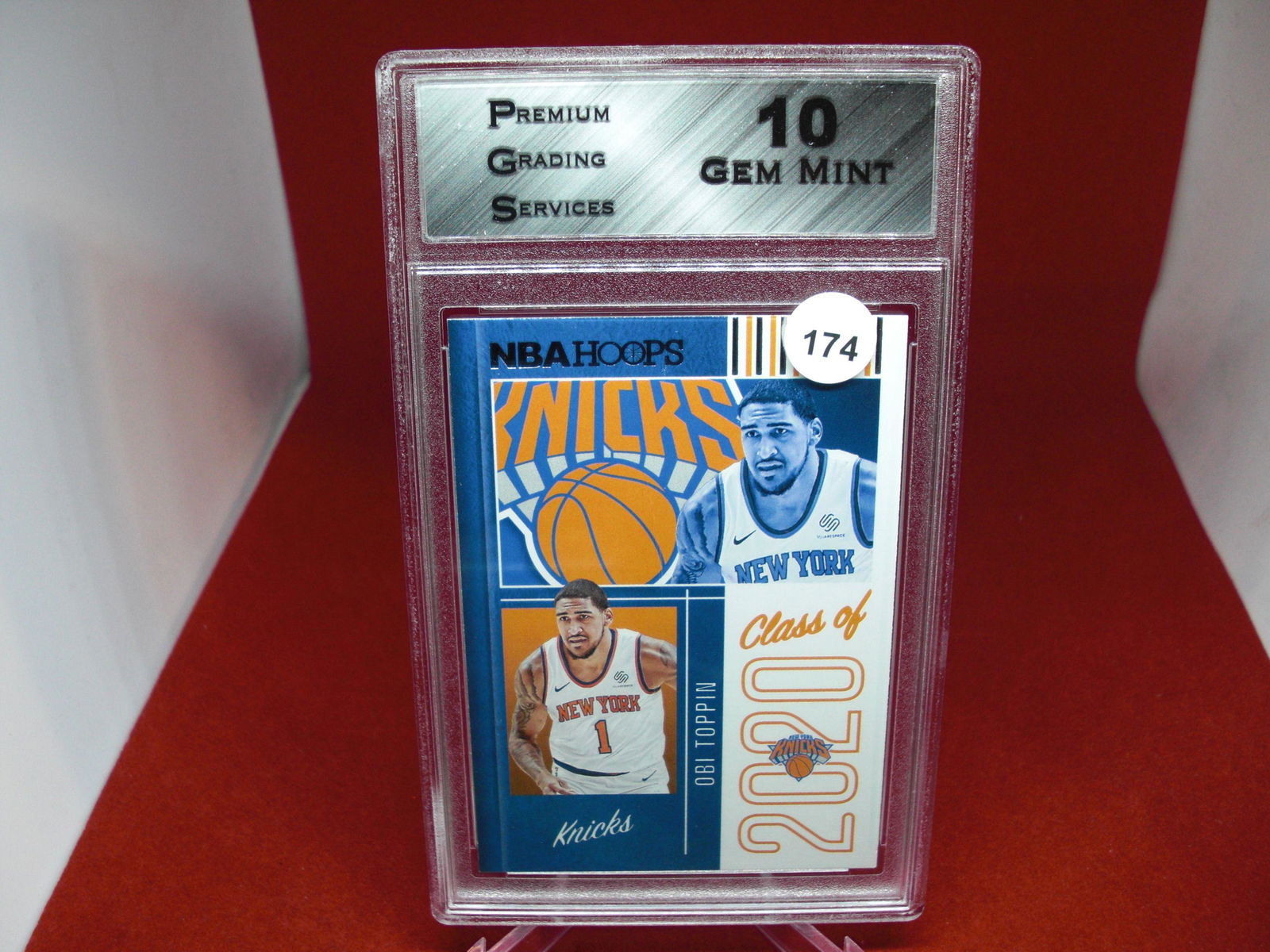 PGS gem 10 obi toppin rookie (1 of 1)