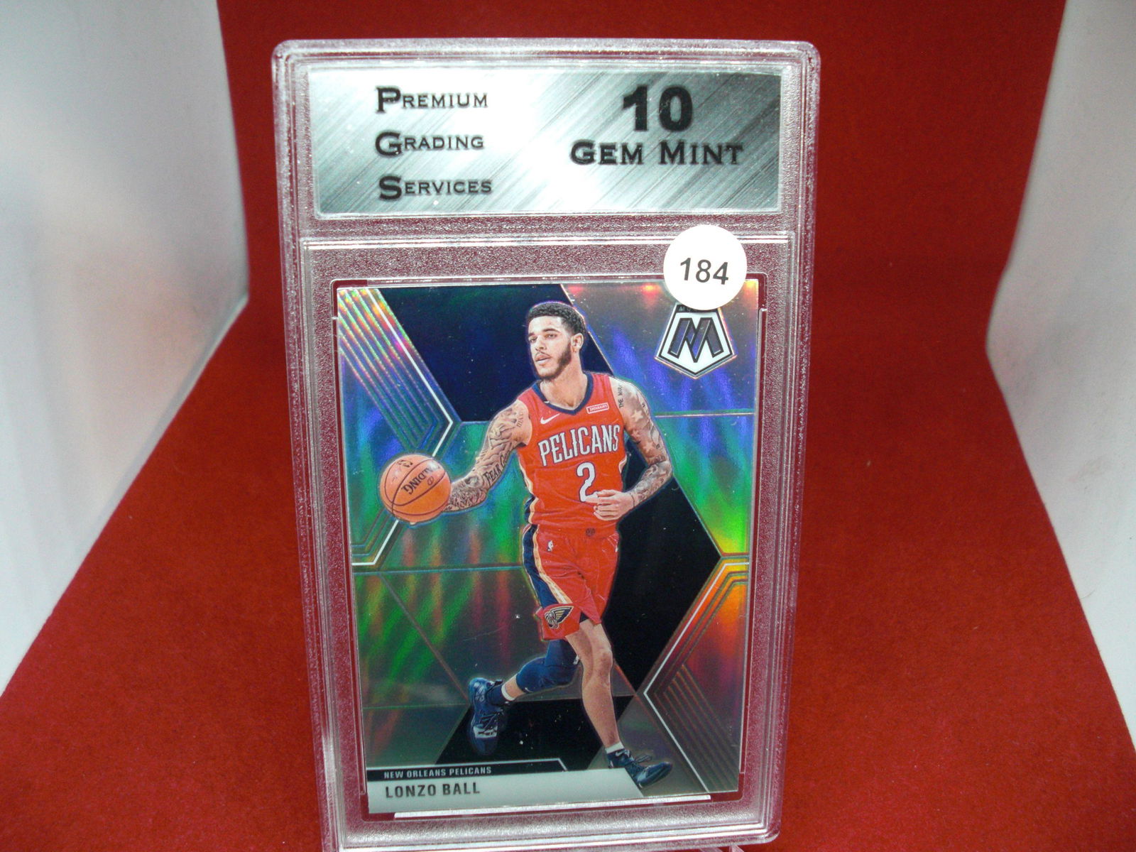 PGS Gem 10 lonzo ball silver mosaic (1 of 1)