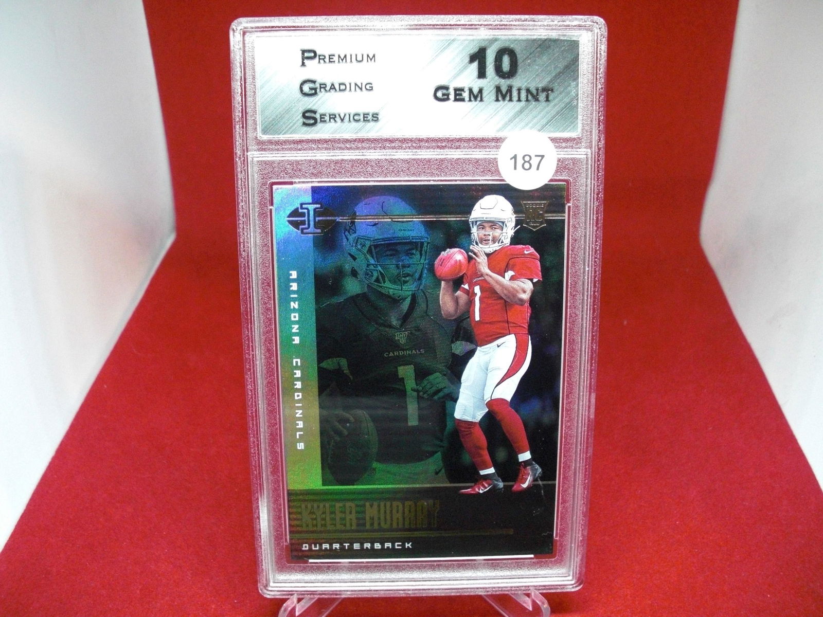 PGS Gem 10 Kyler Murray rookie card (1 of 1)