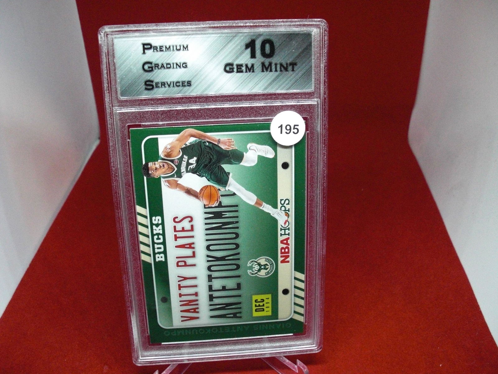 PGS Gem 10 giannis antetokounmpo vanity plates (1 of 1)