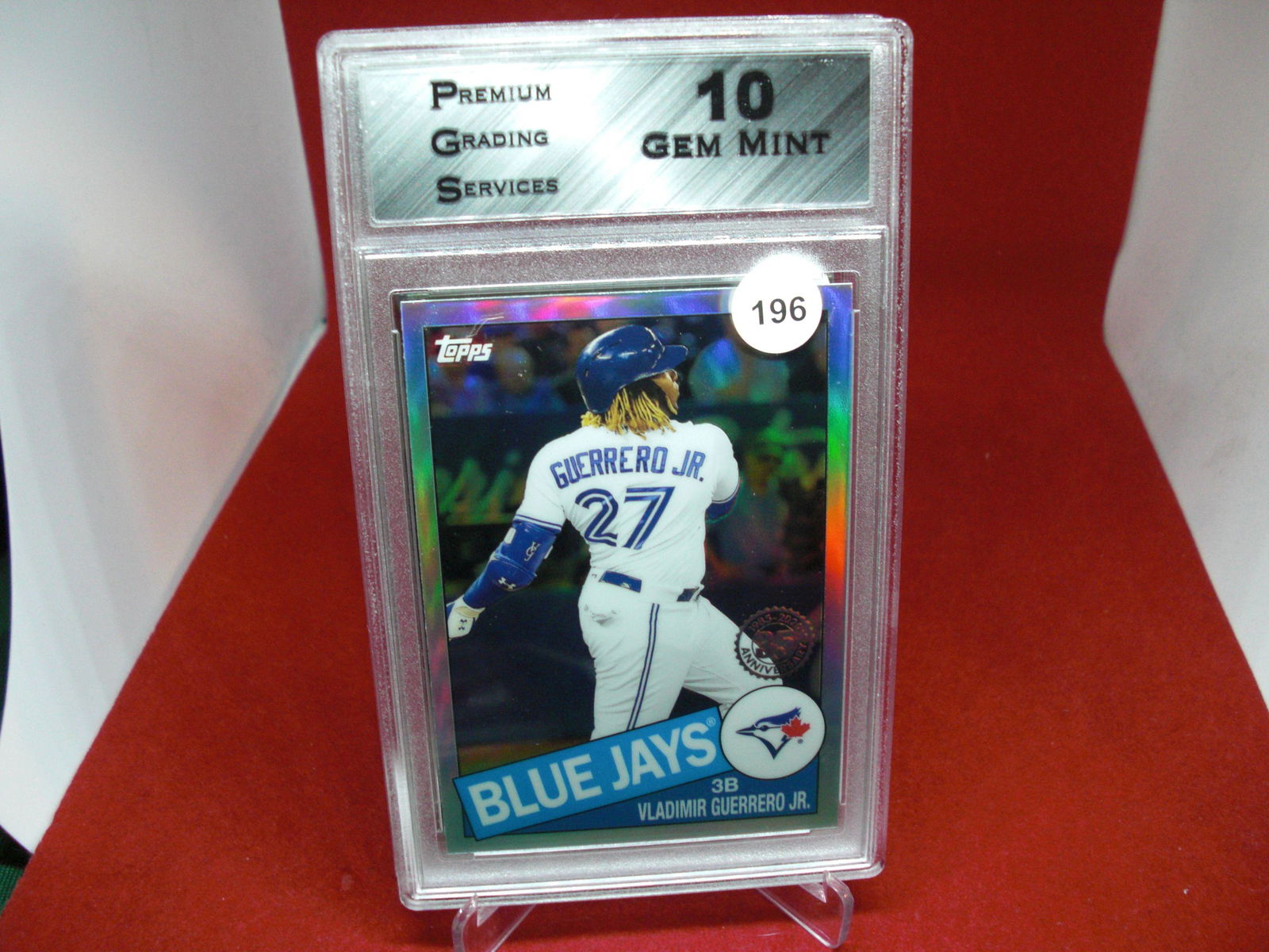 PGS Gem 10 vladimir guerrero jr refractor (1 of 1)