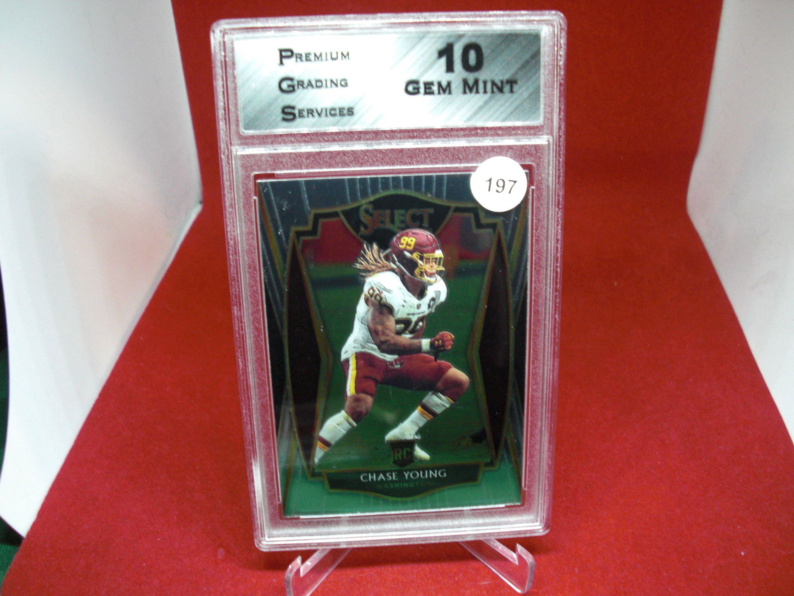 PGS Gem 10 chase young rookie (1 of 1)