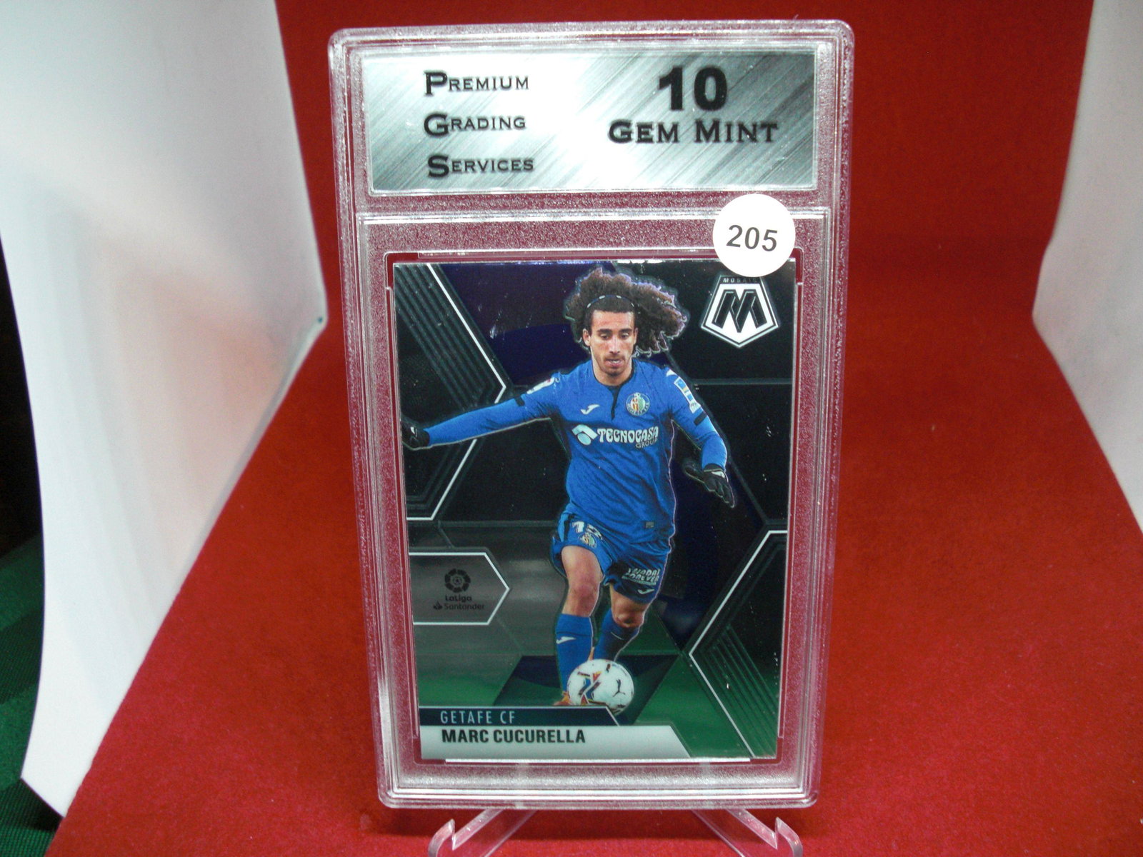 PGS Gem 10 marc cucurella mosaic soccer: graded card