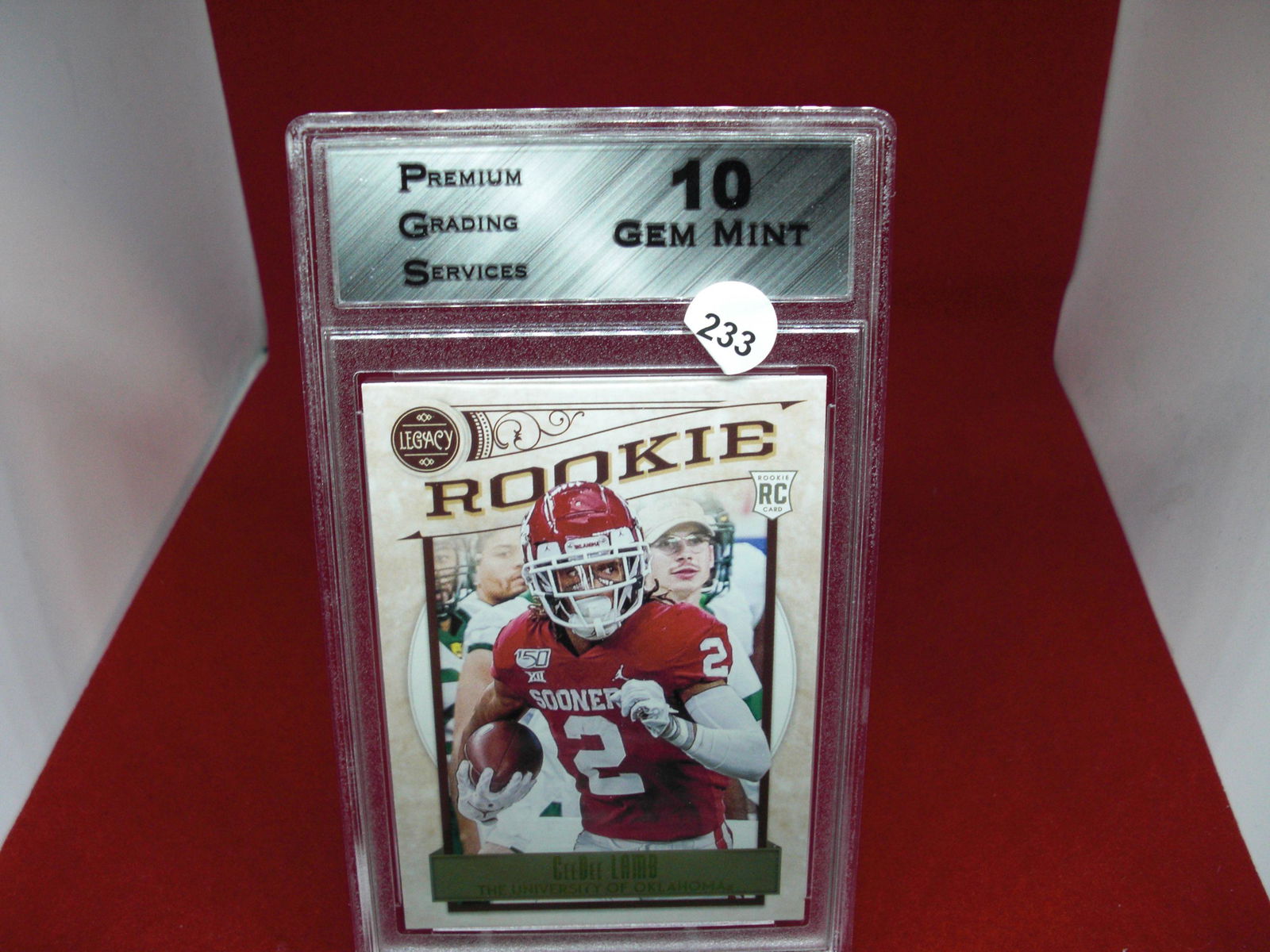 PGS Gem 10 ceedee lamb rookie (1 of 1)