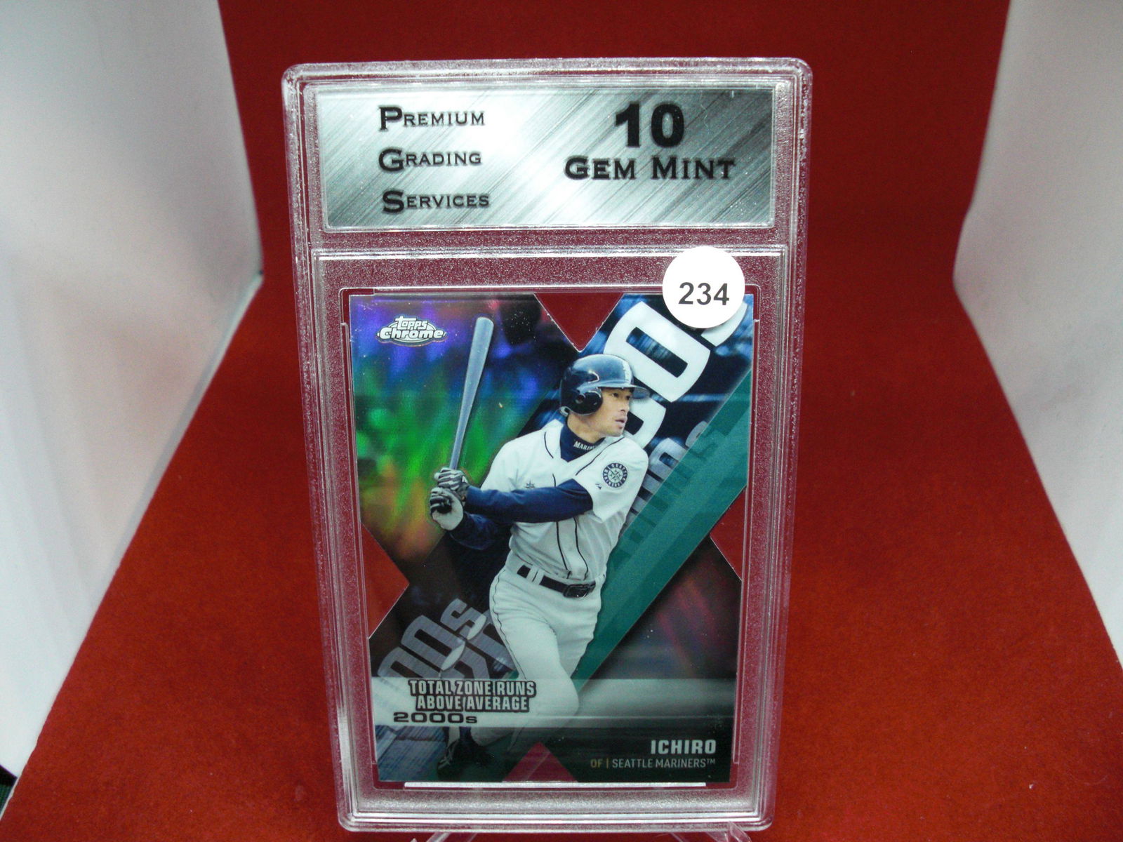 PGS Gem 10 Ichiro Topps Chrome diecut (1 of 1)