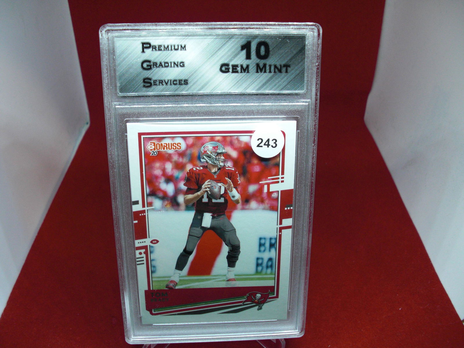 PGS Gem 10 Tom Brady donruss (1 of 1)