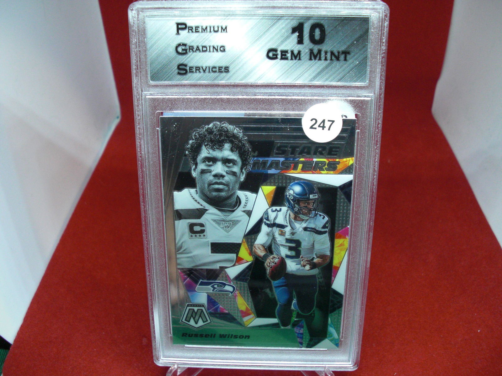 PGS Gem 10 Russell Wilson stare masters (1 of 1)