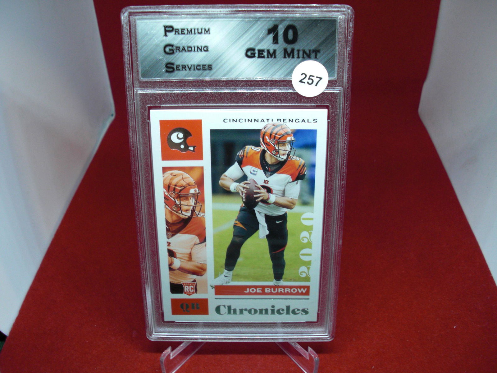 PGS Gem 10 joe burrow chronicle rookie (1 of 1)
