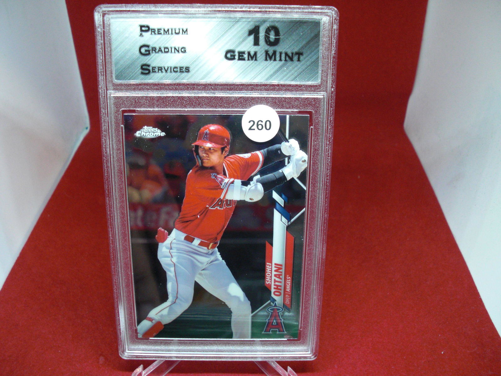 PGS Gem 10 shohei ohtani topps chrome (1 of 1)