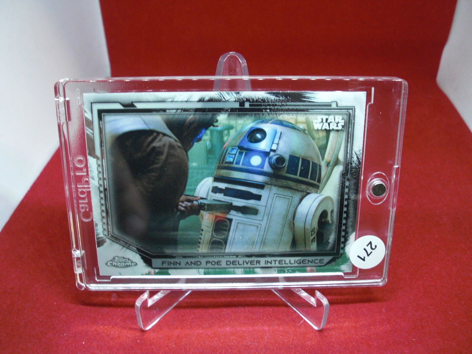 Topps Chrome Star Wars card (1 of 1)