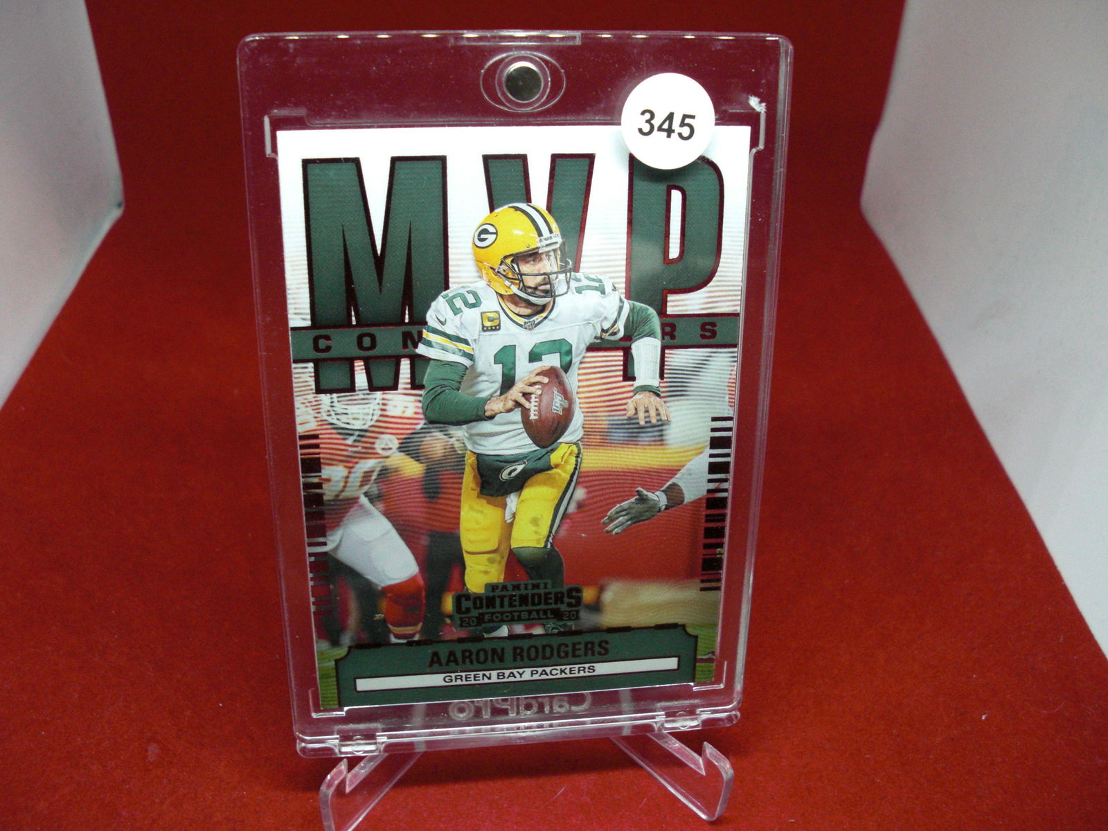 Aaron Rodgers MVP red foil (1 of 1)