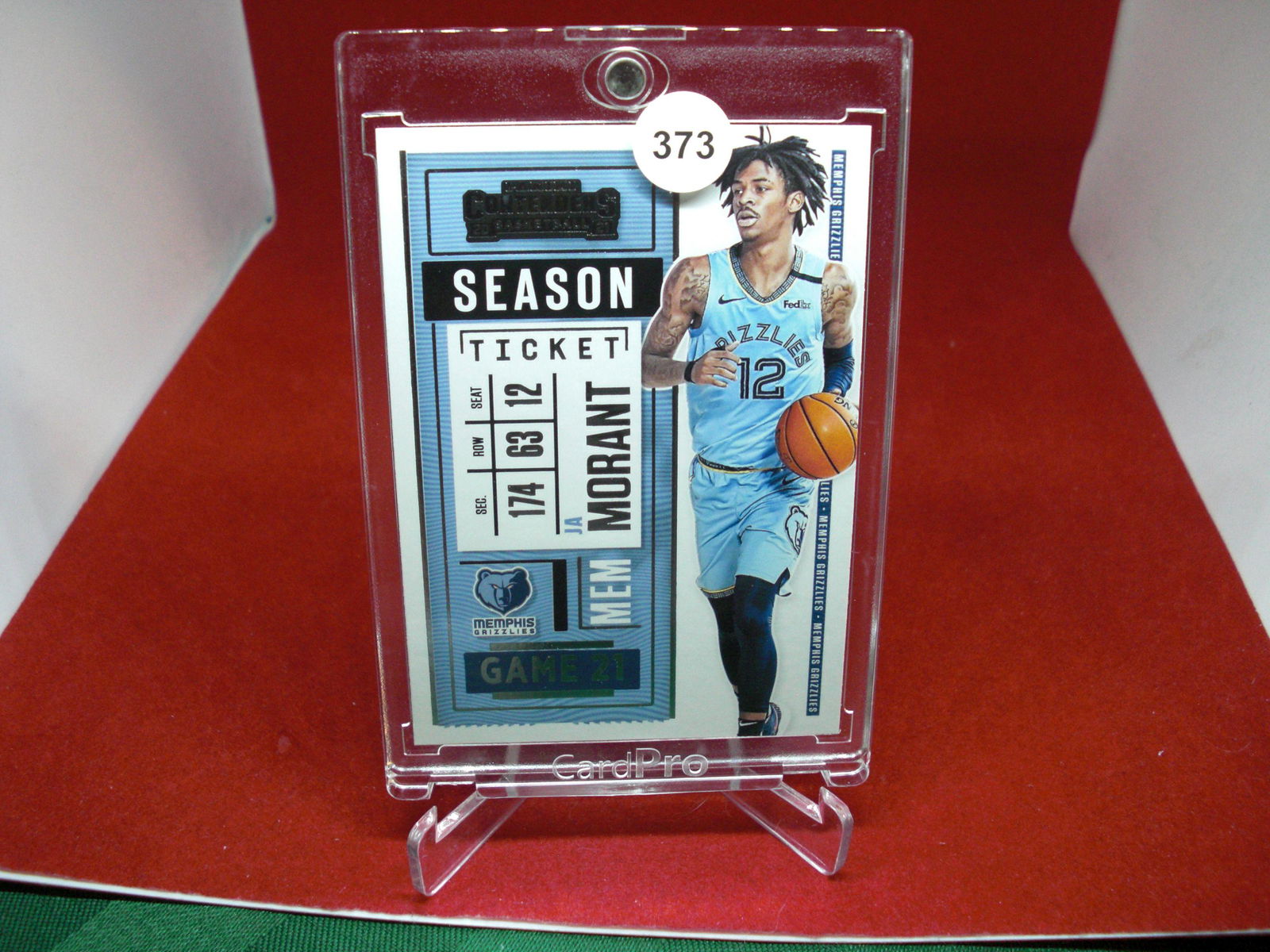 JA morant season ticket (1 of 1)