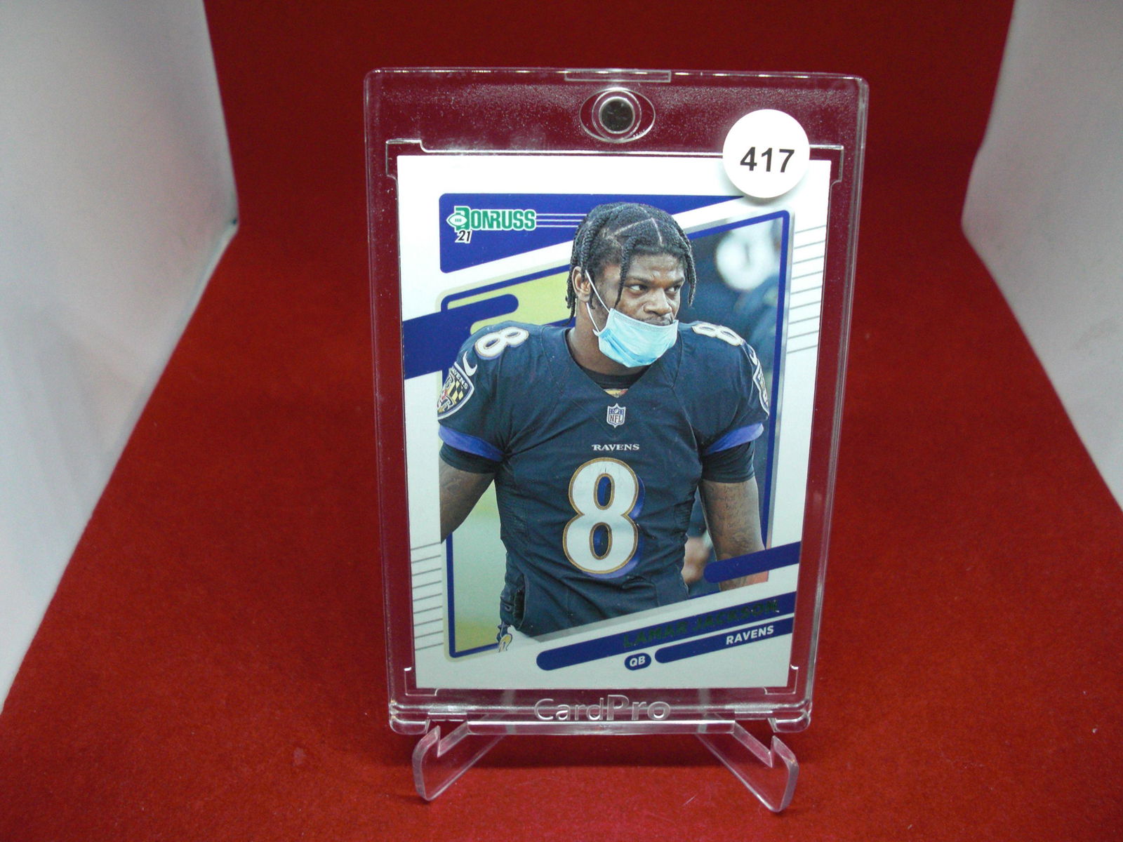 Lamar Jackson donruss portraits (1 of 1)