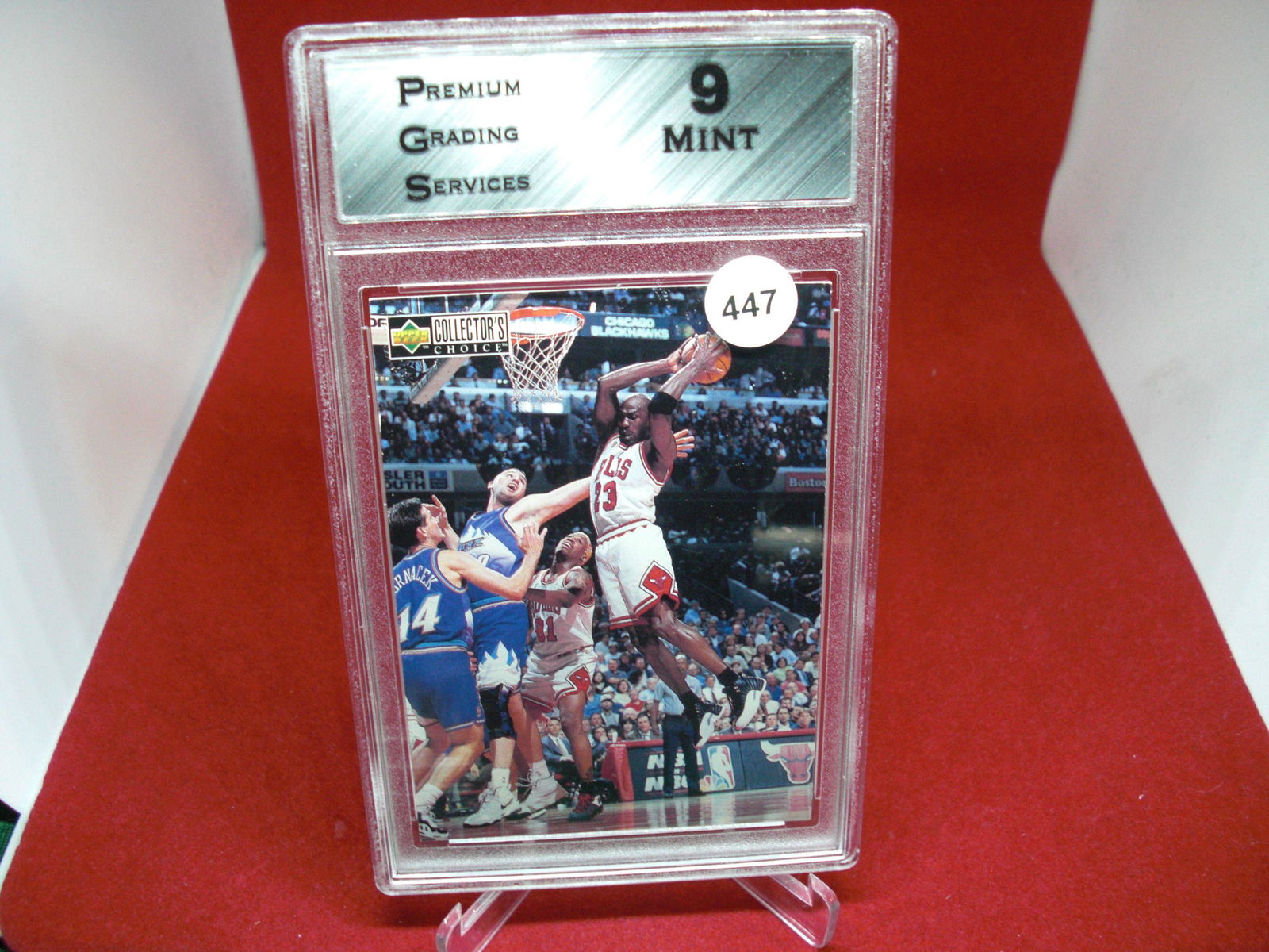 PGS graded 9 michael jordan collectors choice (1 of 1)
