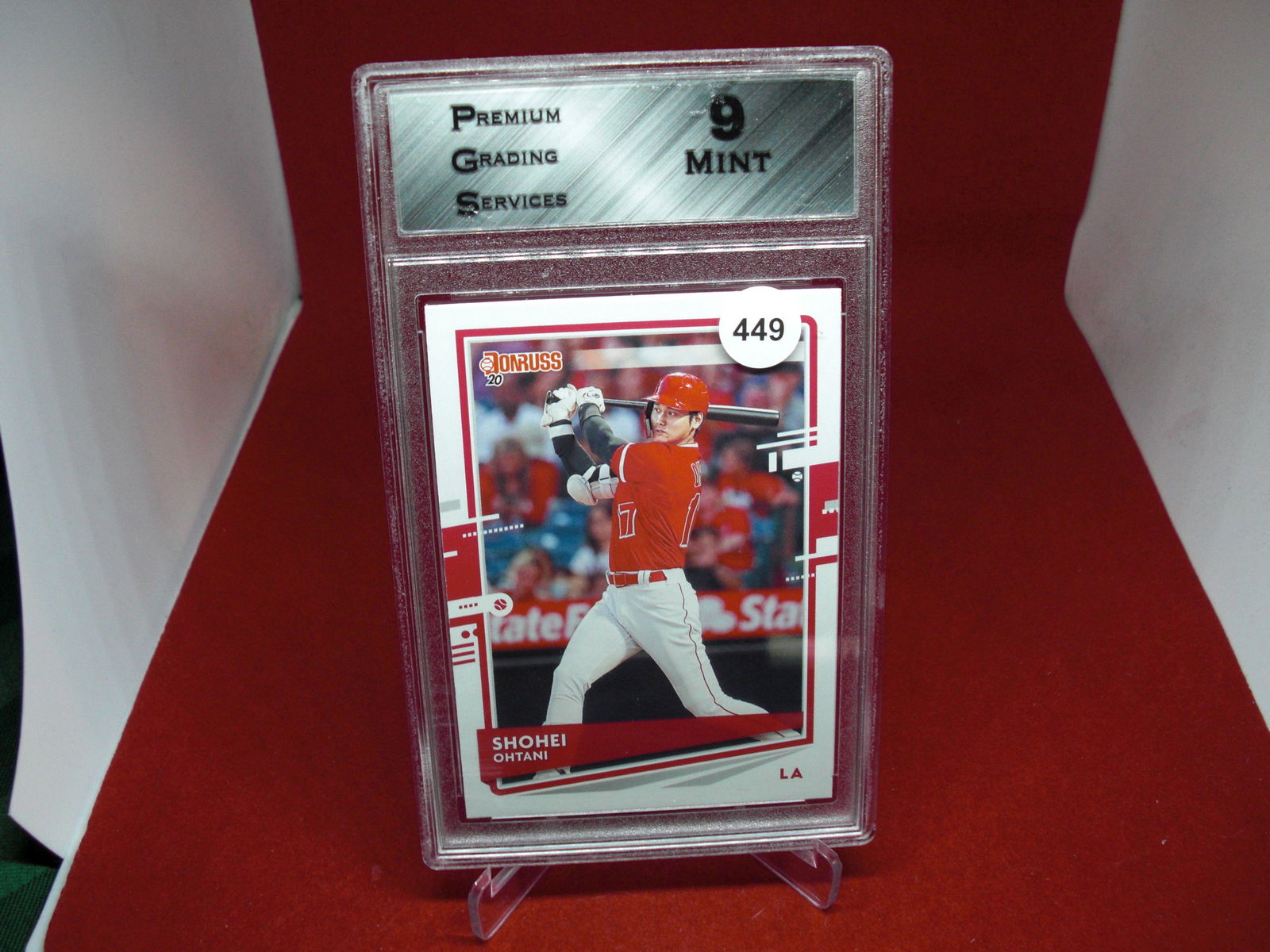 PGS graded 9 shohei ohtani donruss (1 of 1)