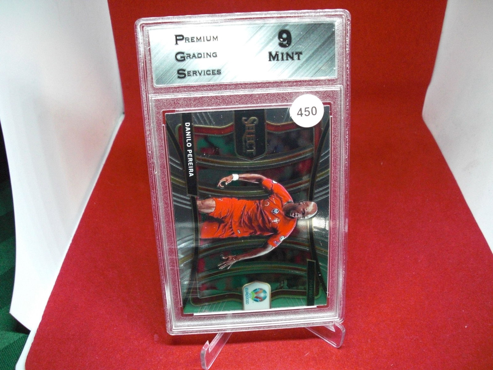 PGS graded 9 danilo pereira soccer: graded card
