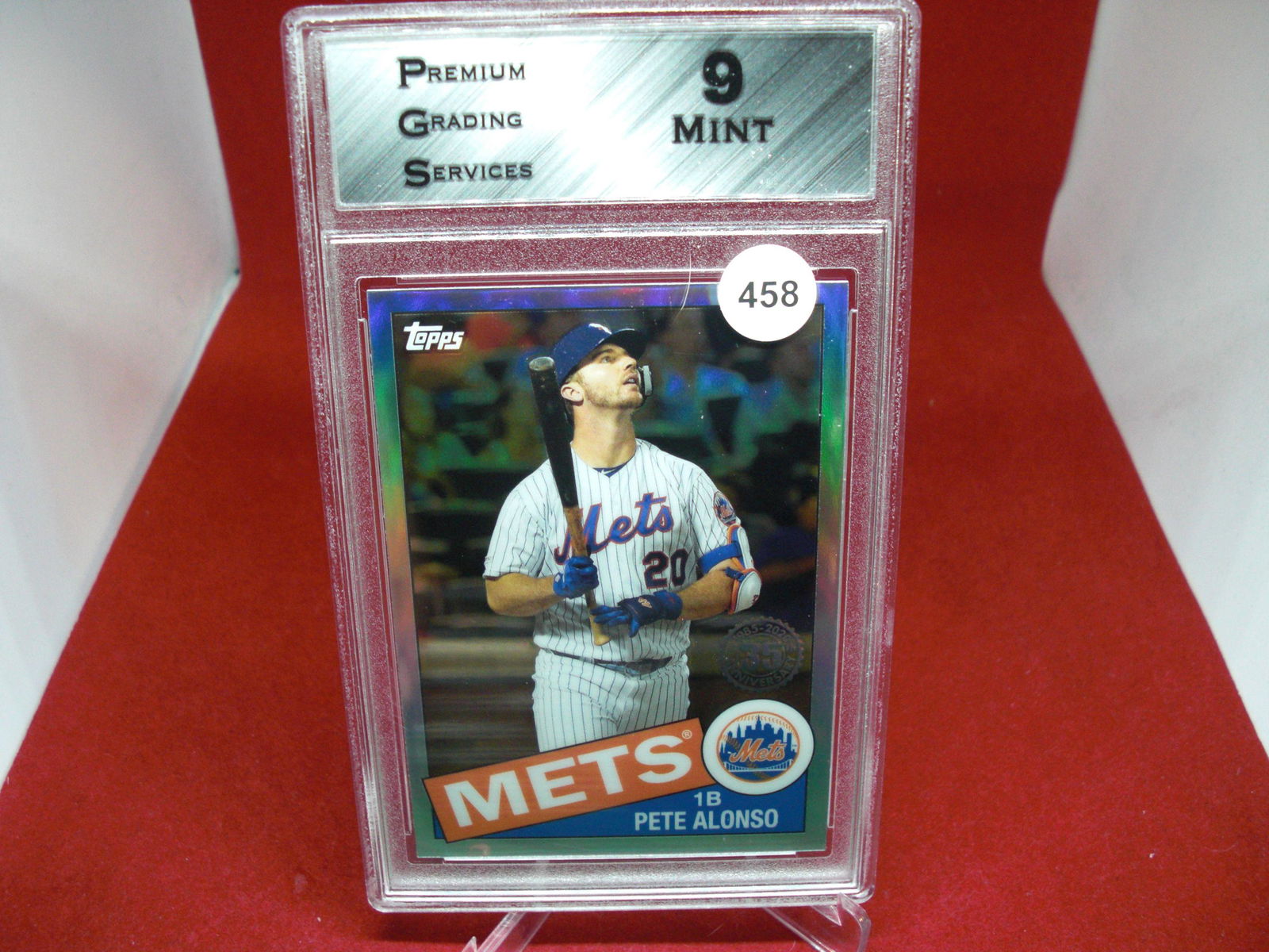 PGS 9 Pete Alonso refractor (1 of 1)