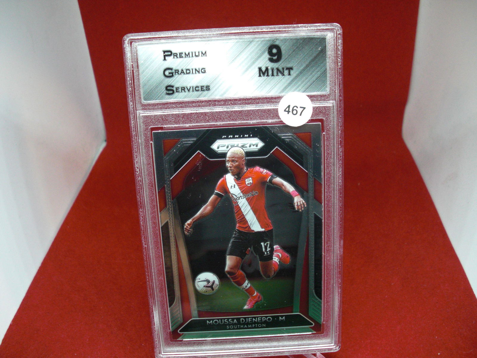 PGS 9 moussa djenero Soccer card (1 of 1)