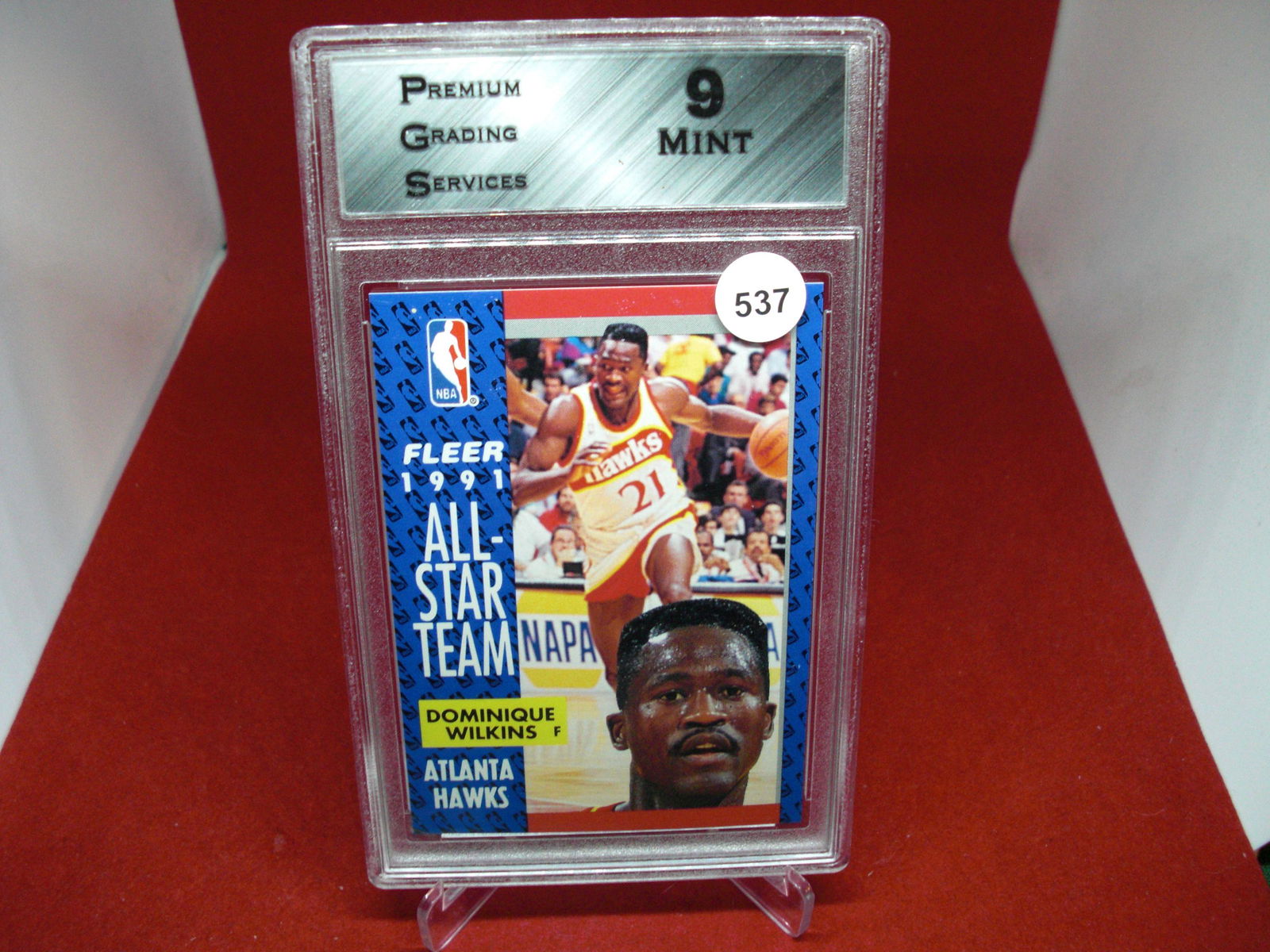 PGS 9 Dominique Wilkins fleer All Star team (1 of 1)