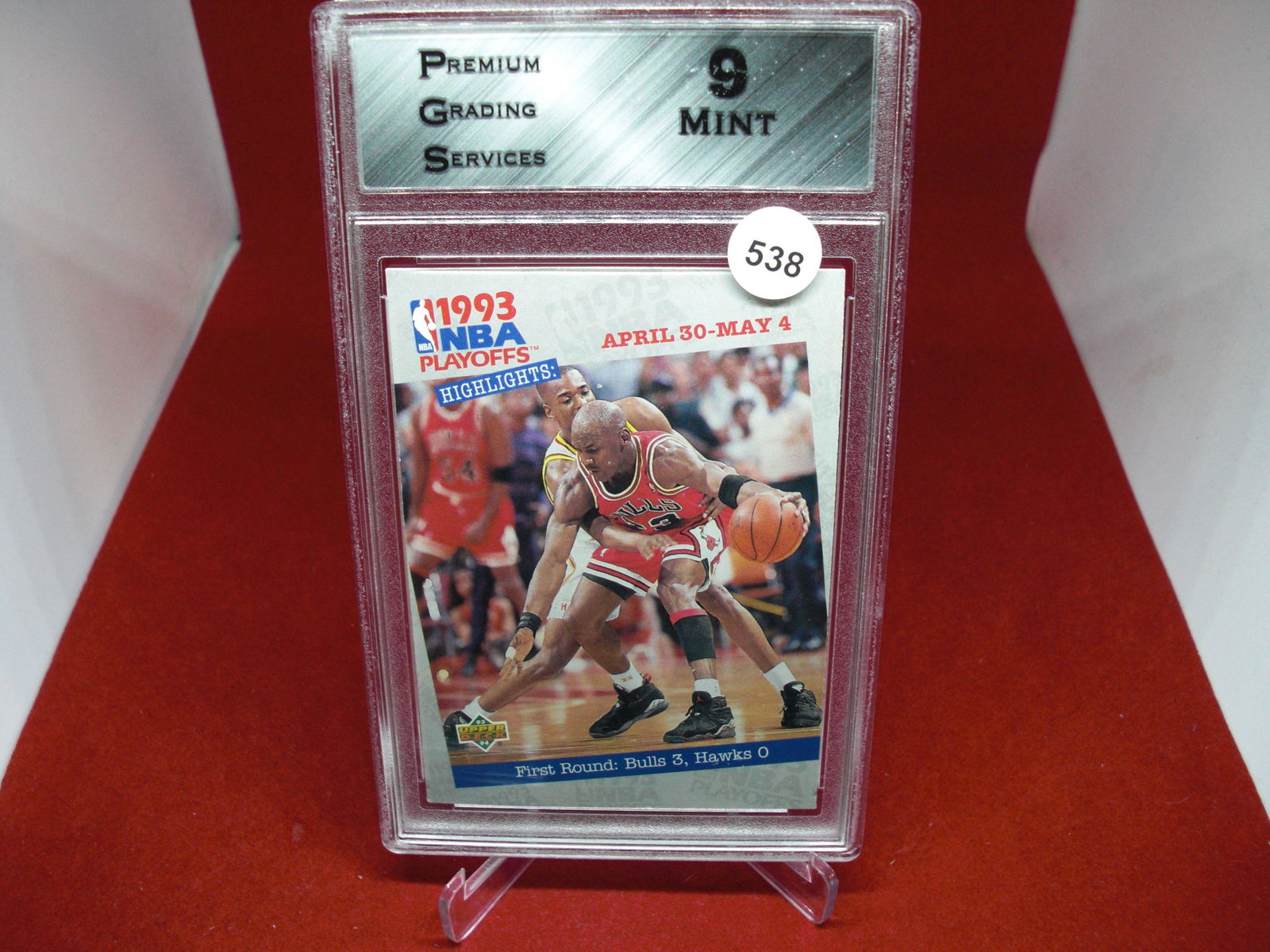 PGS 9 Michael Jordan 1993 NBA playoffs (1 of 1)