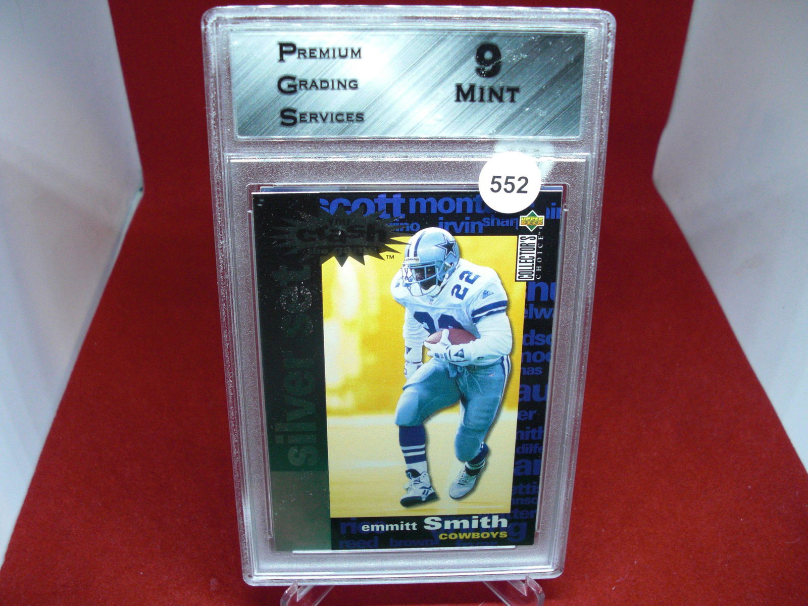 PGS 9 Emmitt Smith silver set (1 of 1)