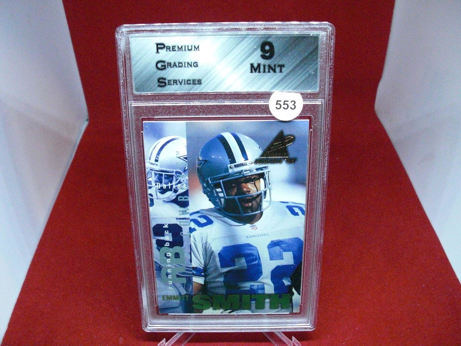 PGS 9 Emmitt Smith 1997 pinnacle (1 of 1)