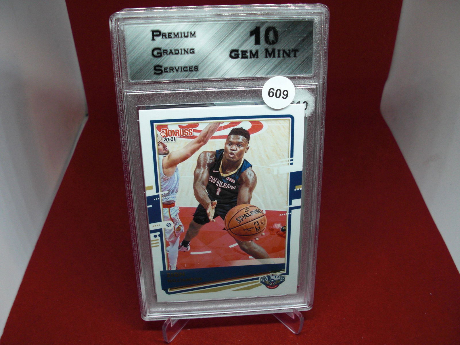 PGS gem 10 Zion Williamson donruss (1 of 1)