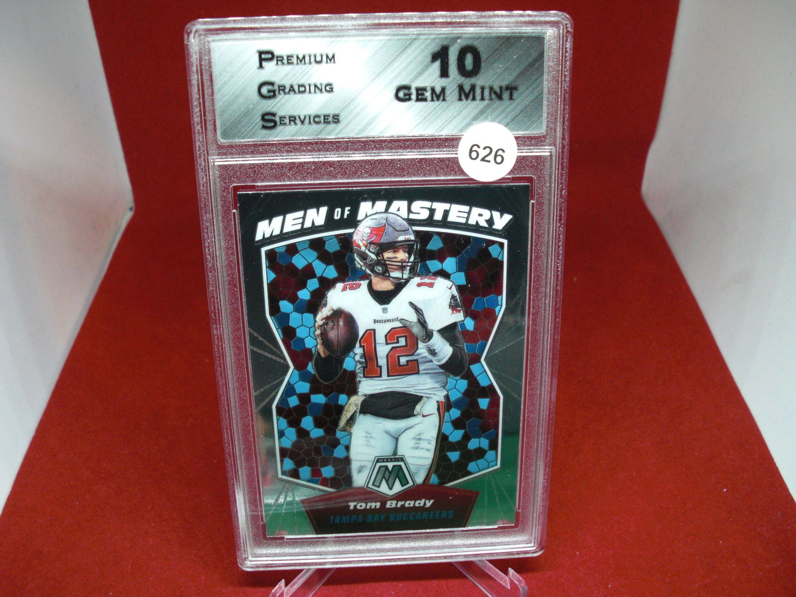 PGS gem 10 tom brady mosaic insert (1 of 1)
