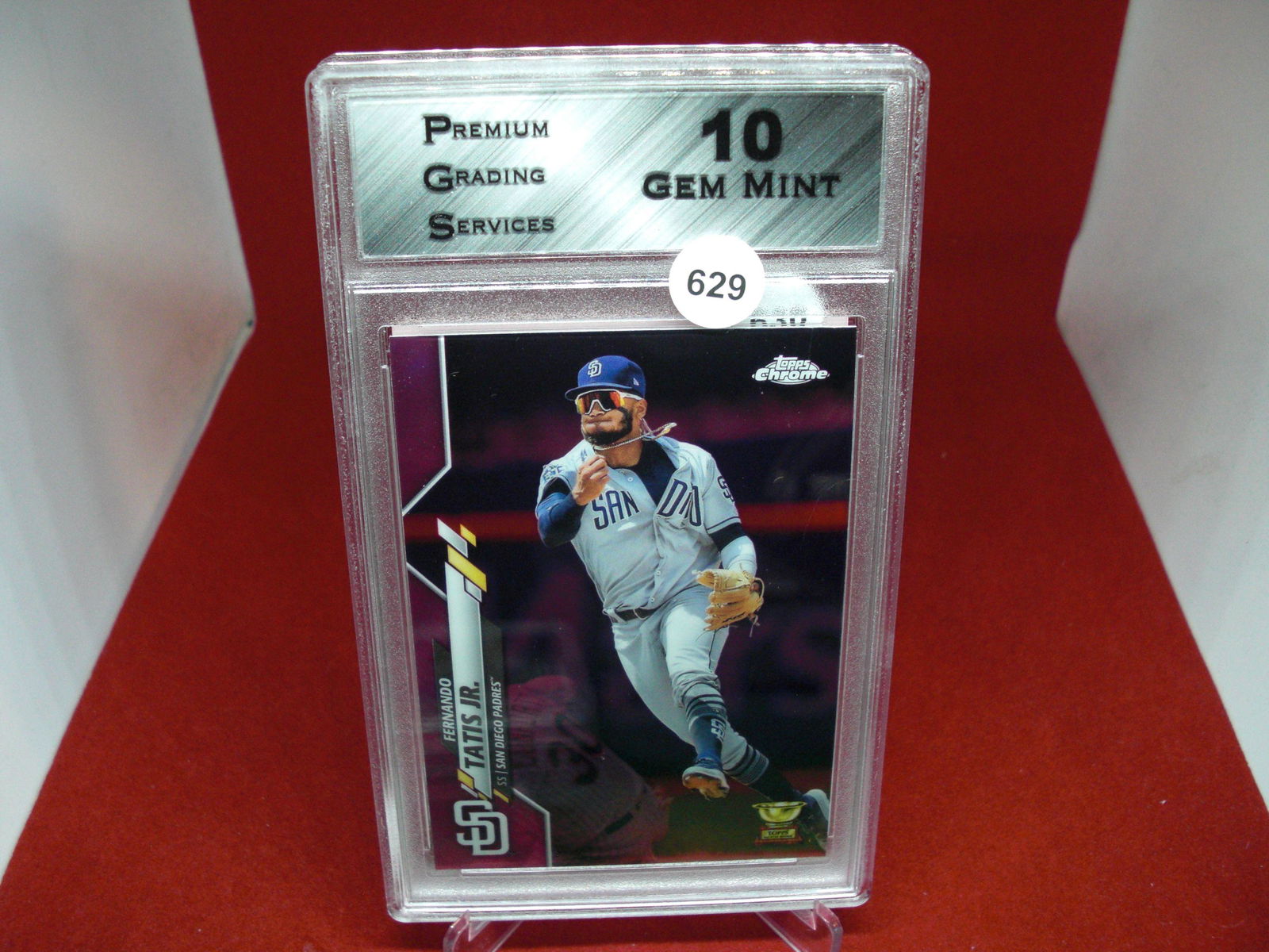 PGS gem 10 Fernando tatis jr pink refractor (1 of 1)