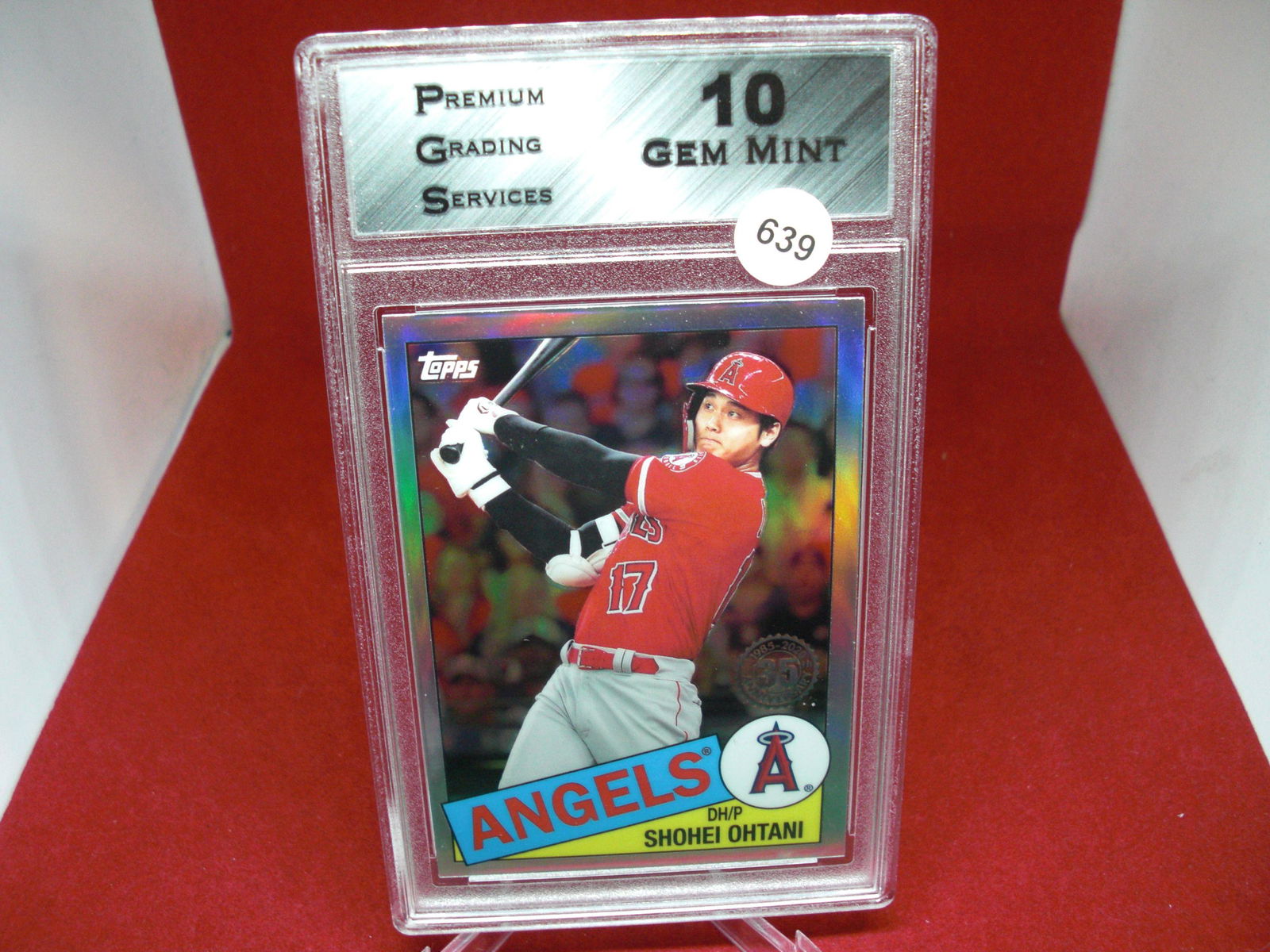 PGS gem 10 Shohei otani 1985 refractor (1 of 1)