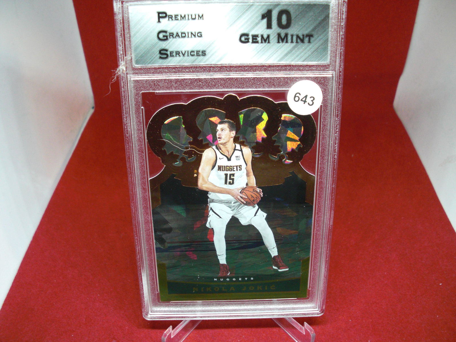 PGS gem 10 Nikola jokic Crown Royal (1 of 1)