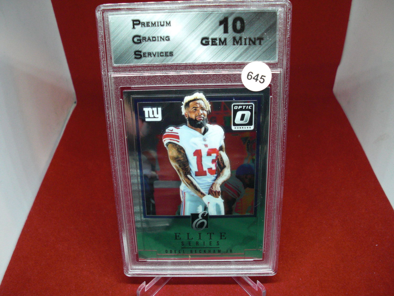 PGS gem 10 Odell Beckham Elite series (1 of 1)