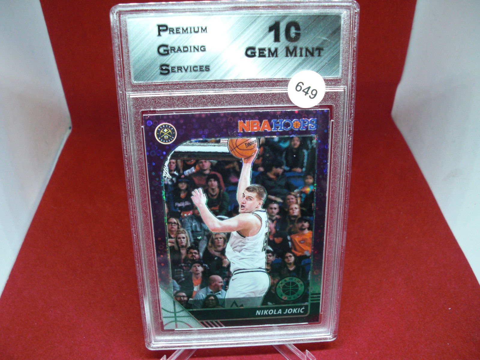 PGS gem 10 Nikola jokic purple disco (1 of 1)
