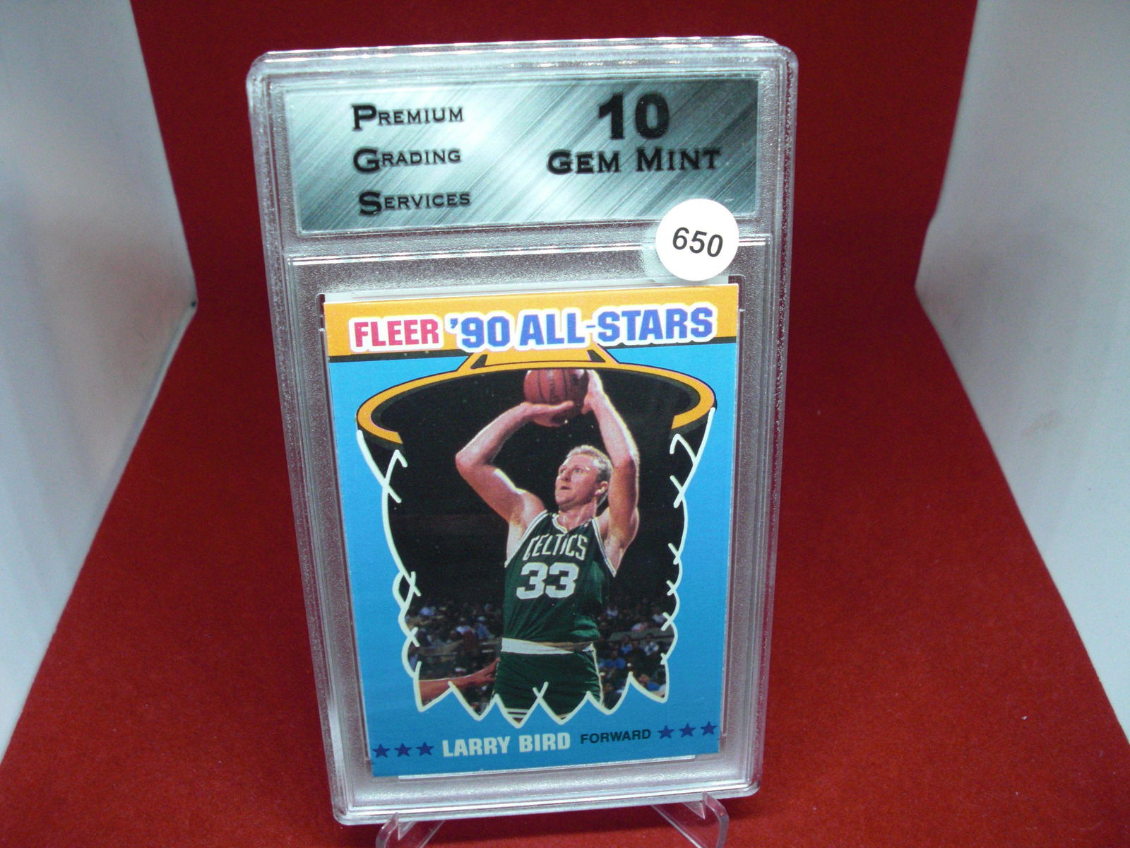 PGS gem 10 Larry Bird fleer All Stars (1 of 1)