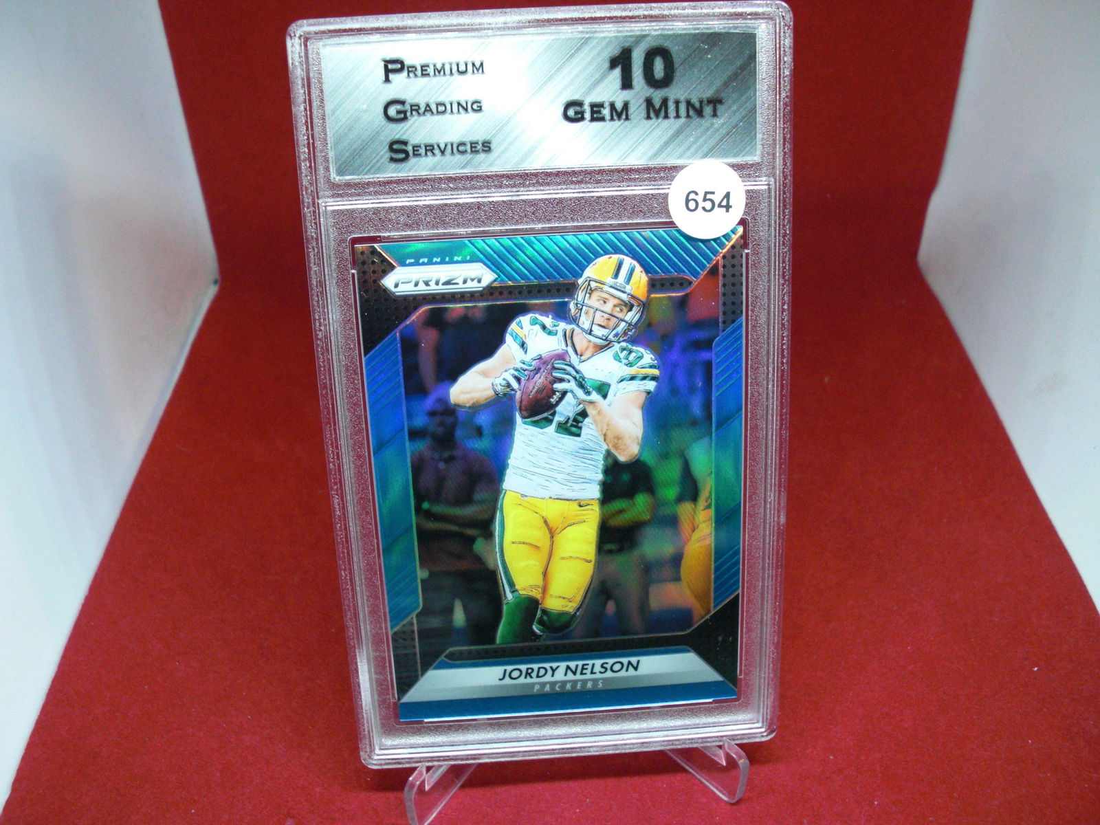 PGS gem 10 Jordy Nelson blue prism 192/199 (1 of 1)