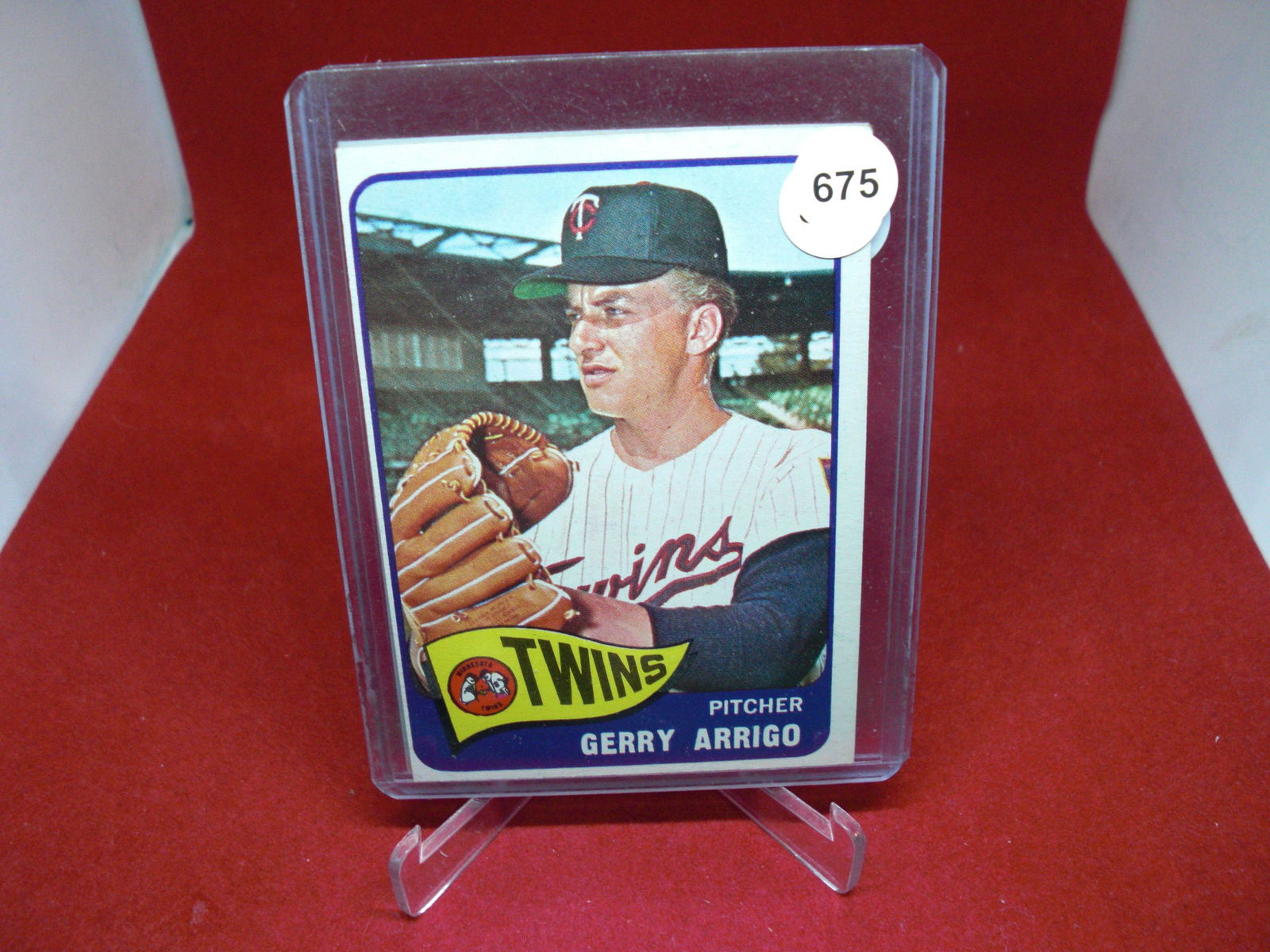 gerry arrigo 1965 topps (1 of 1)