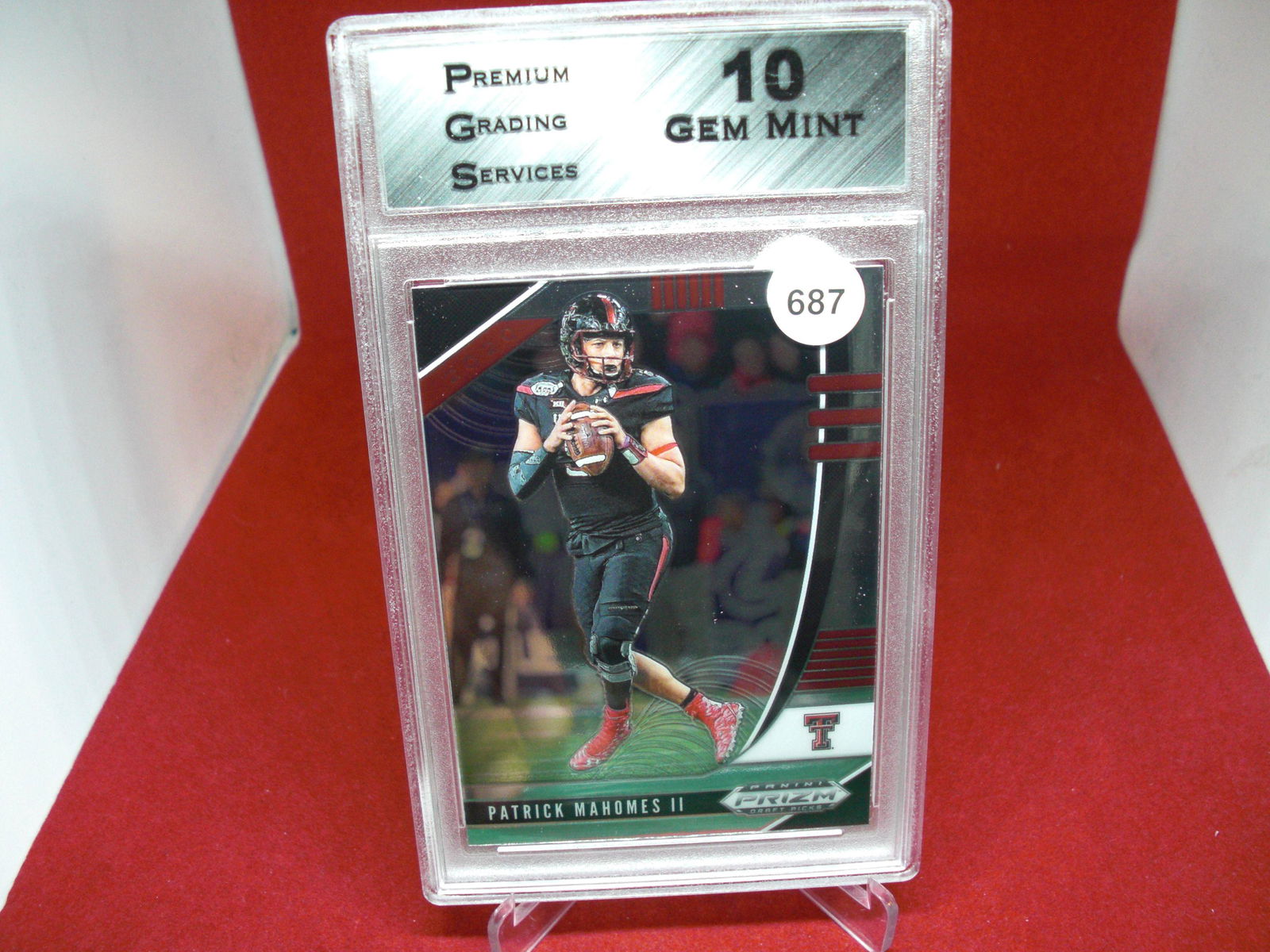 PGS gem 10 Patrick mahomes prism draft (1 of 1)