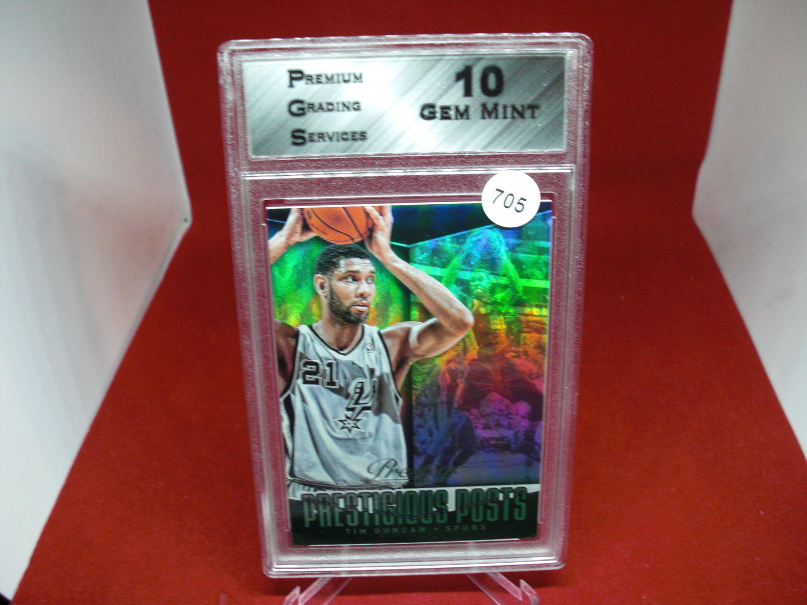 PGS gem 10 Tim Duncan 2014 prestige: PGS gem 10 Tim Duncan 2014 prestige