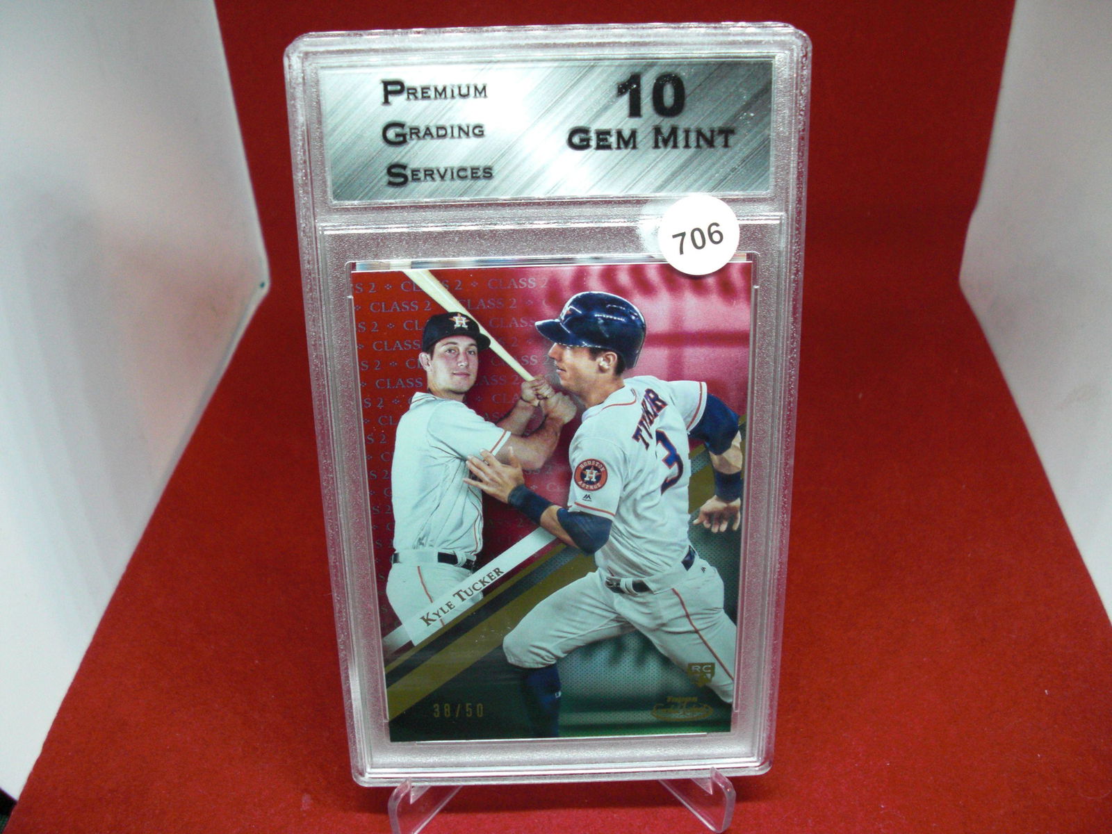 PGS gem 10 kyle tucker rookie 38/50 (1 of 1)