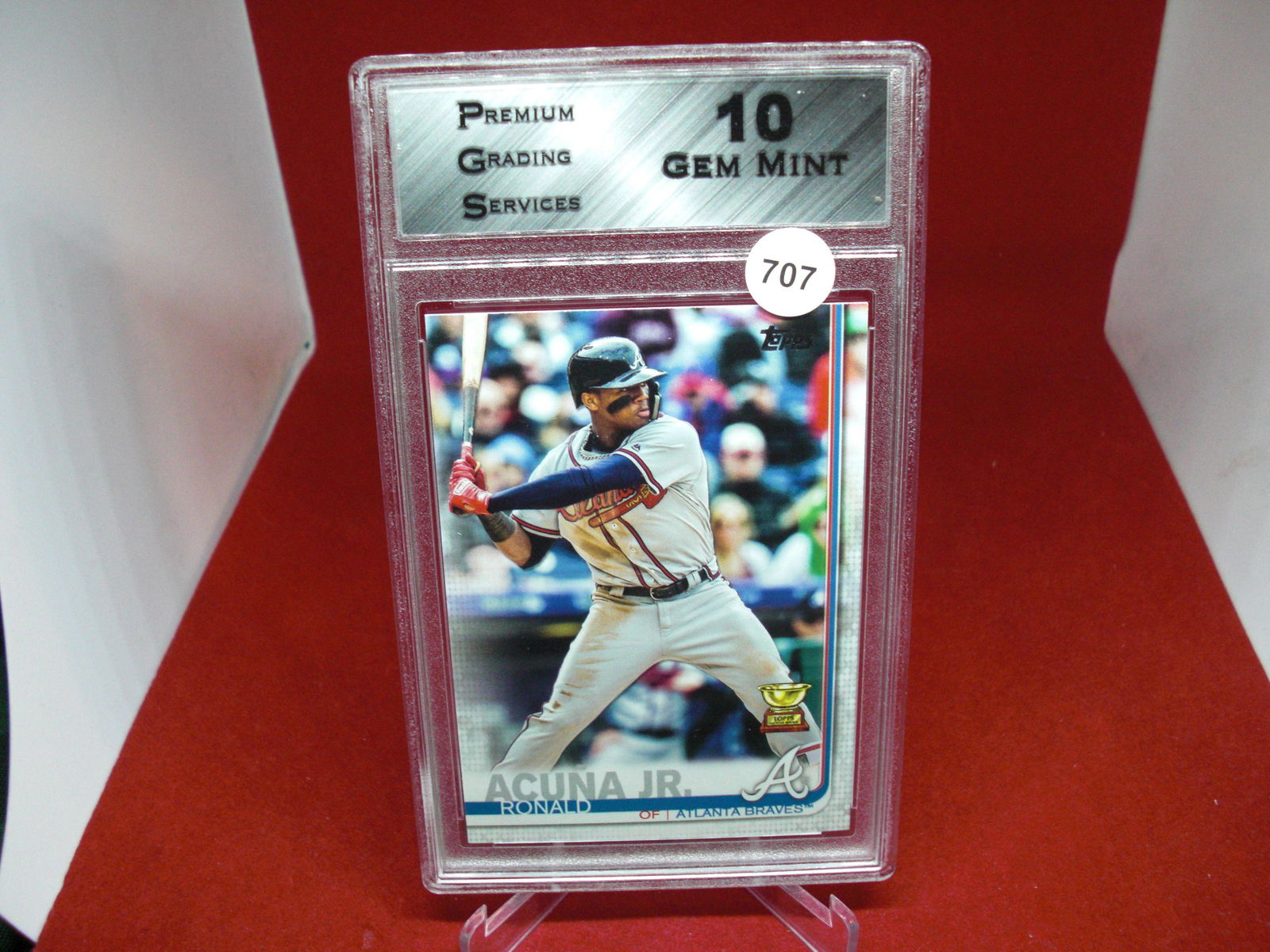 PGS gem 10 ronald acuna jr rookie cup (1 of 1)