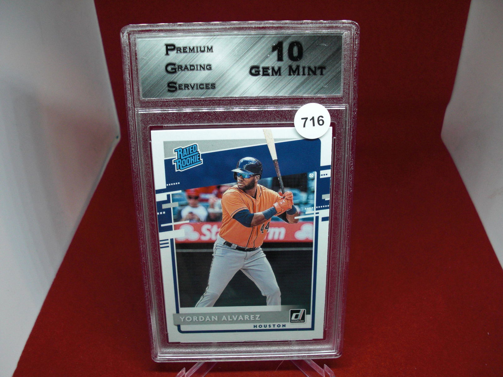 PGS gem 10 yordan Alvarez rated rookie (1 of 1)