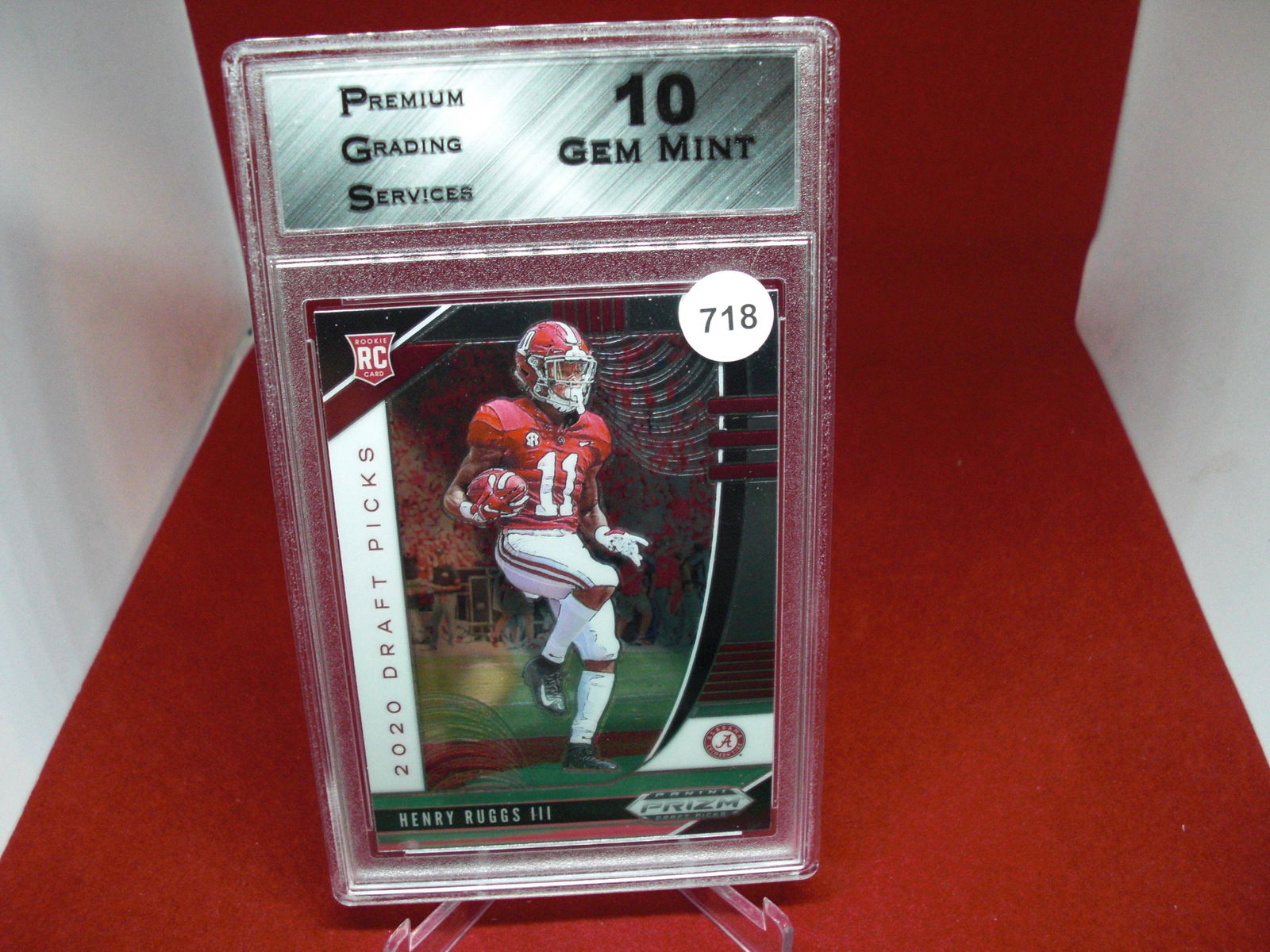 PGS gem 10 Henry ruggs rookie card (1 of 1)