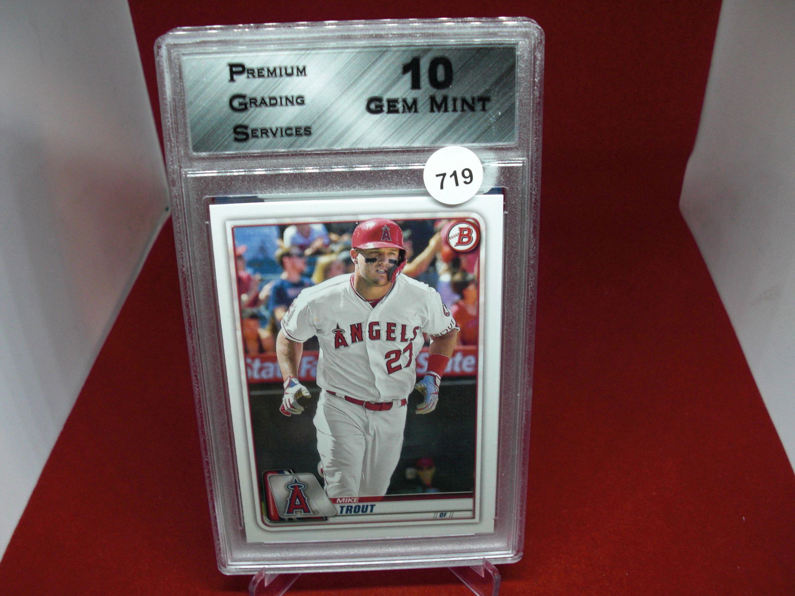 PGS gem 10 mike trout bowman (1 of 1)