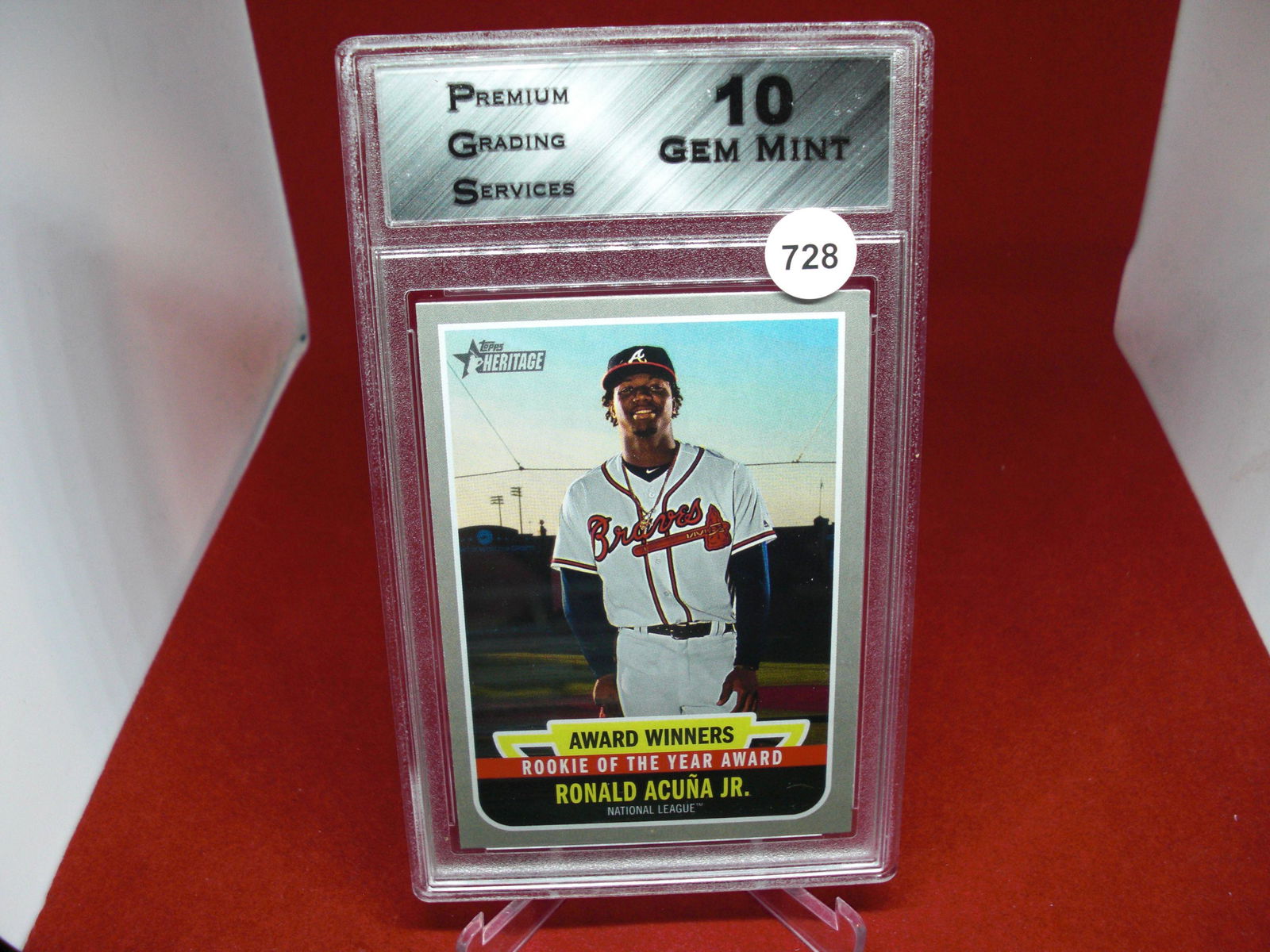 PGS gem 10 ronald acuna jr heritage (1 of 1)