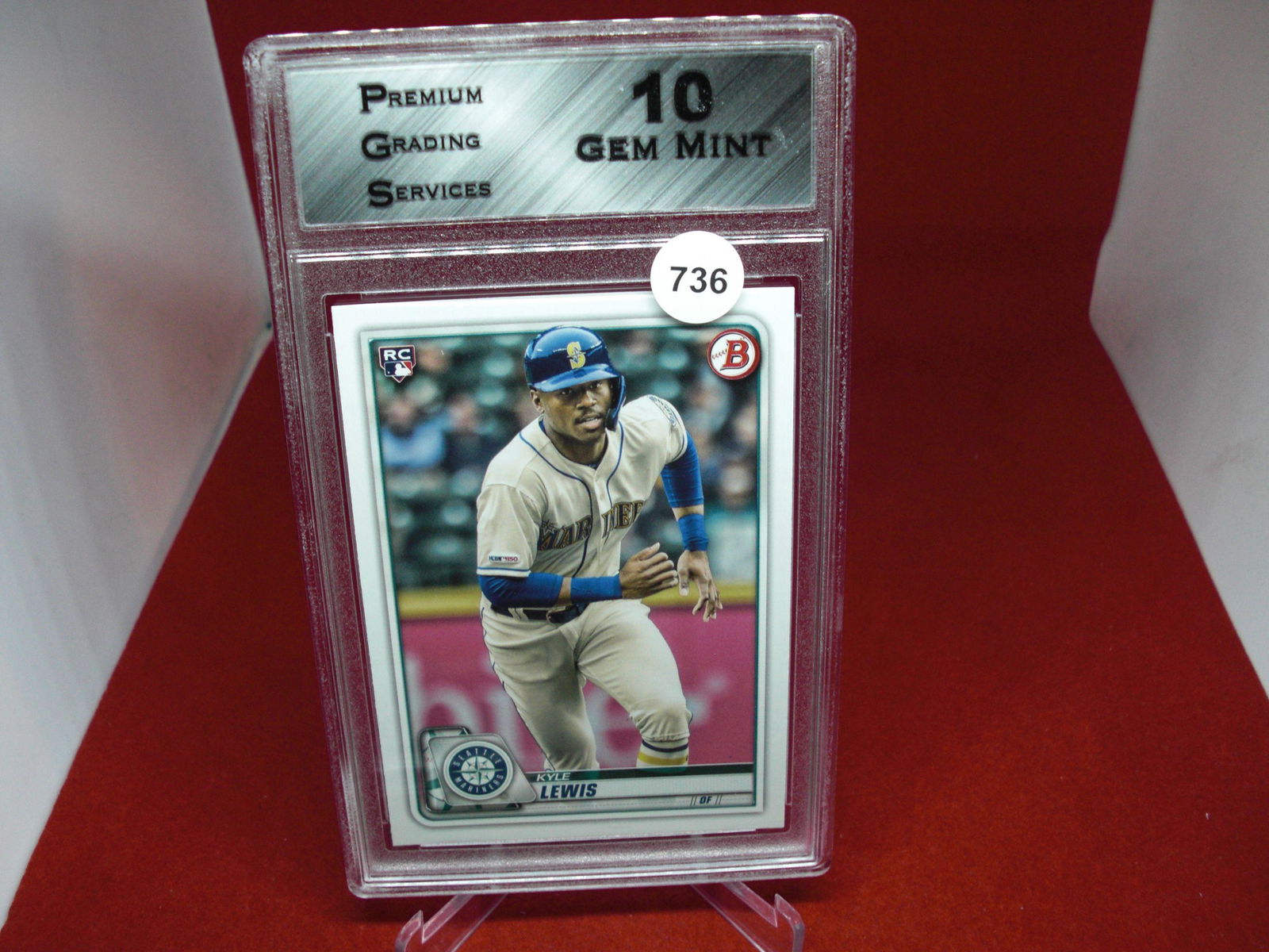 PGS gem 10 kyle lewis Bowman rookie (1 of 1)