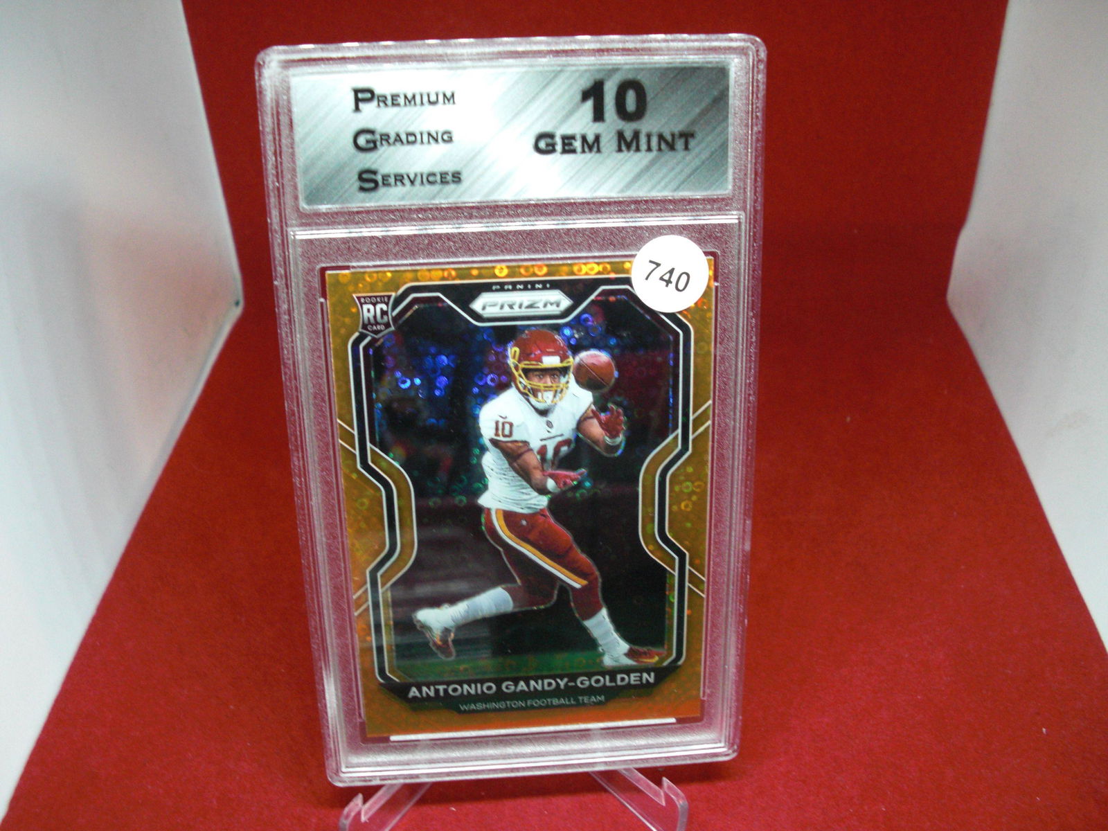 PGS gem 10 antonio gandy golden orange disco rookie (1 of 1)