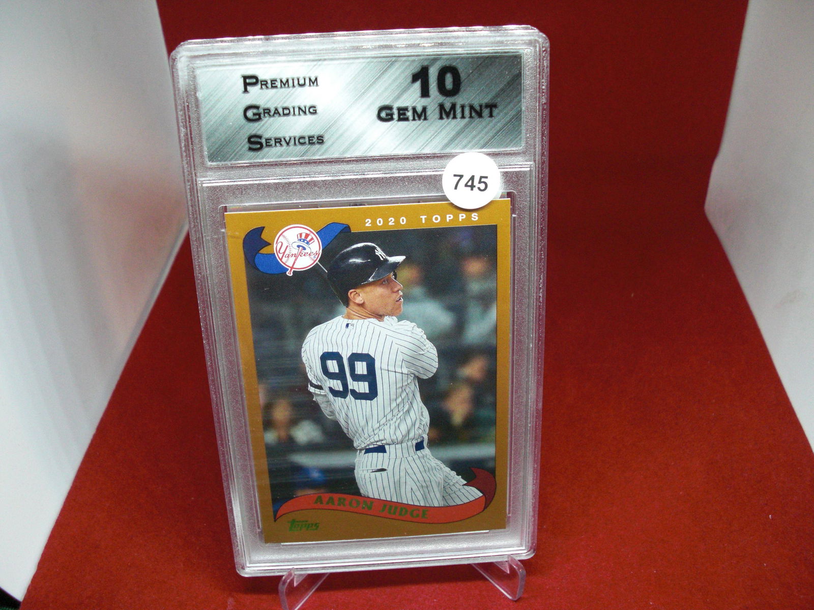 PGS gem 10 aaron judge topps archives (1 of 1)