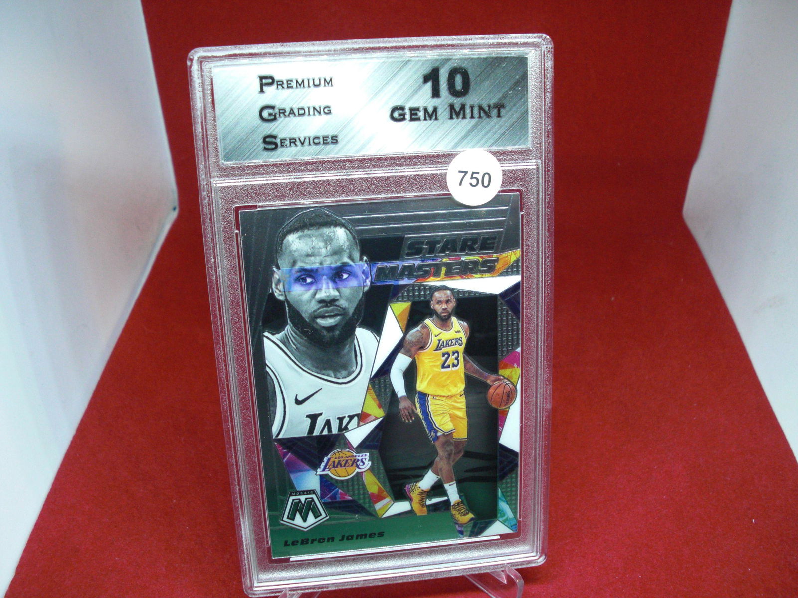 PGS gem 10 lebron james stare masters (1 of 1)