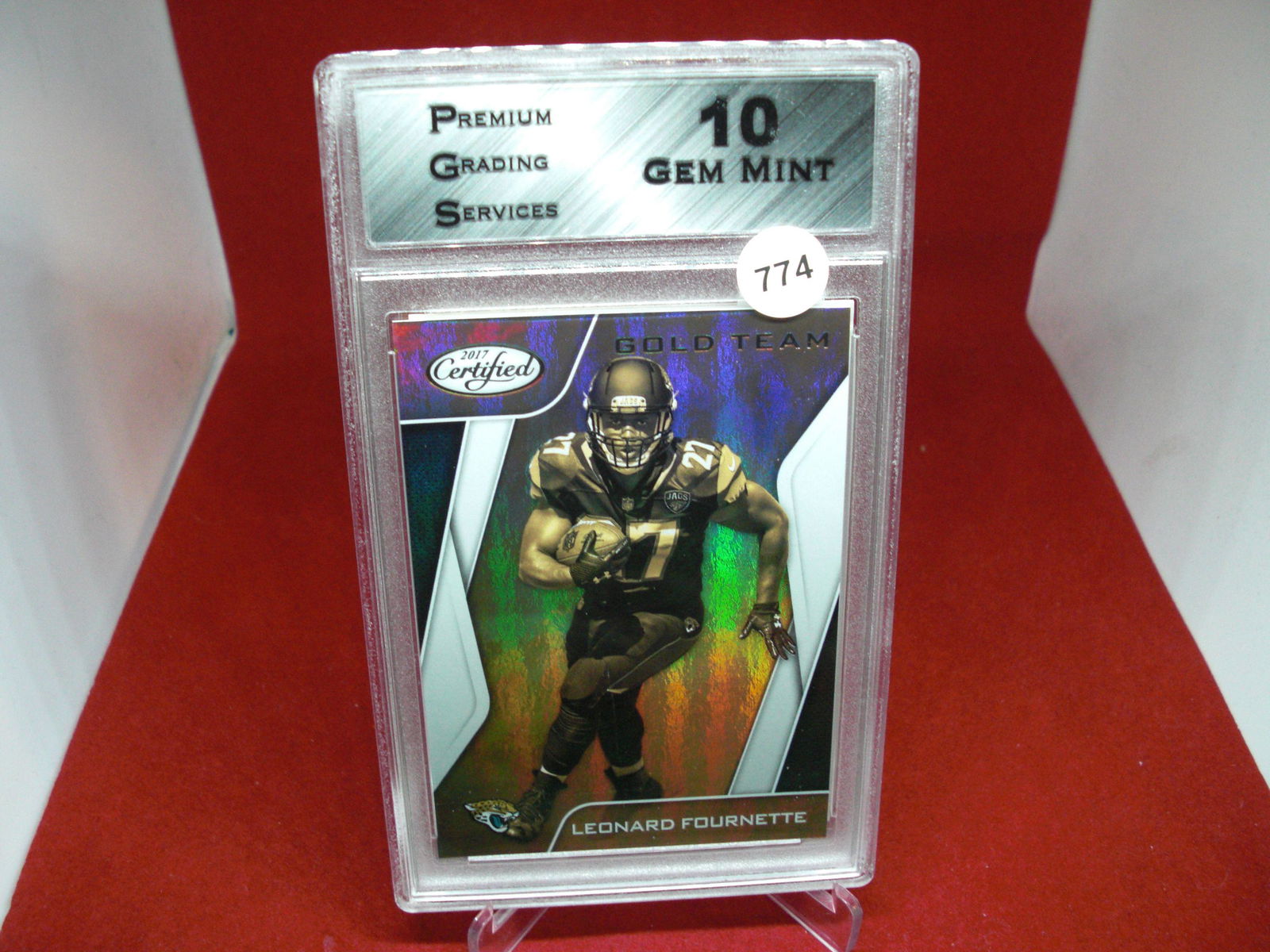 PGA gem 10 leonard fournette gold team (1 of 1)